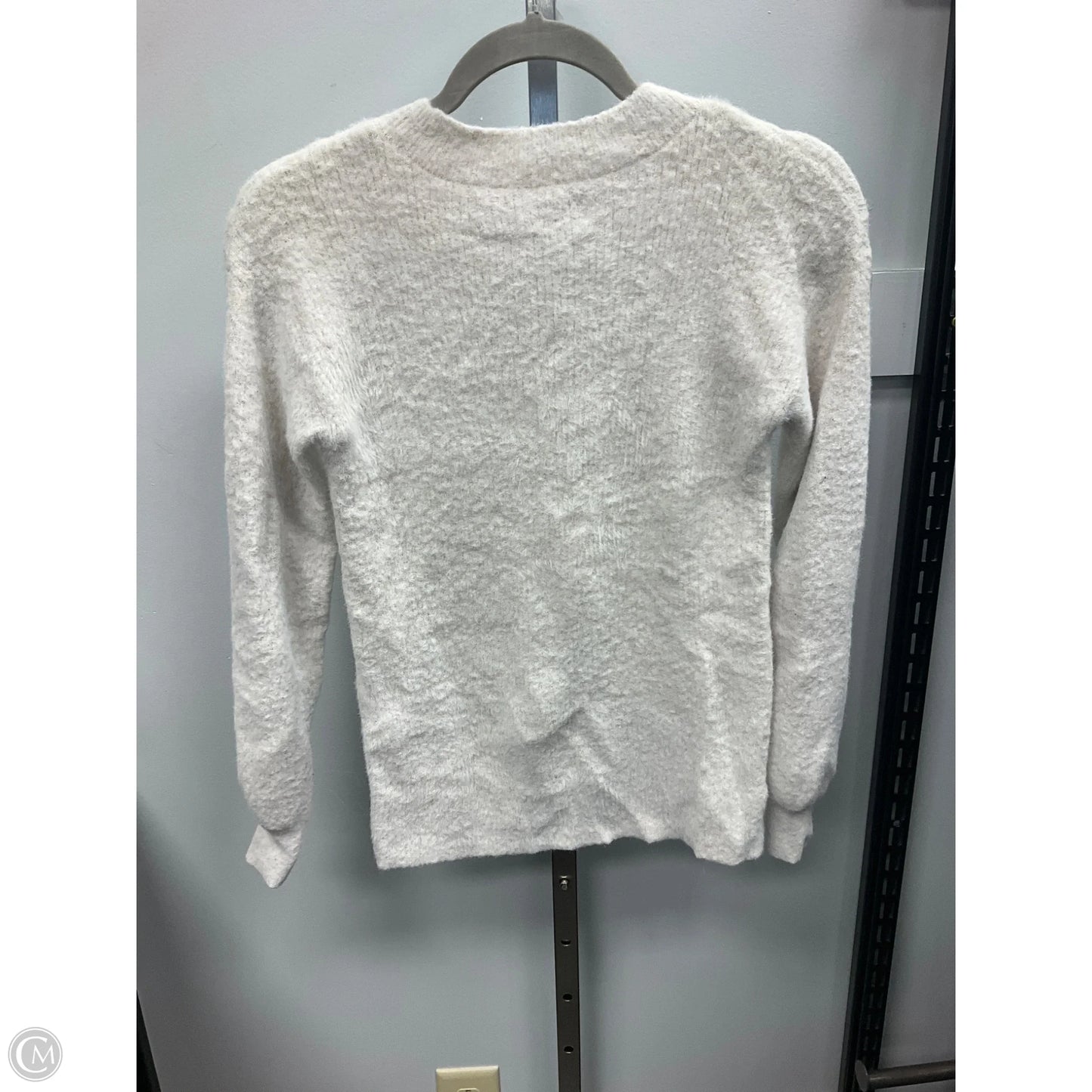 Sweater By Loft In Cream, Size: Xs