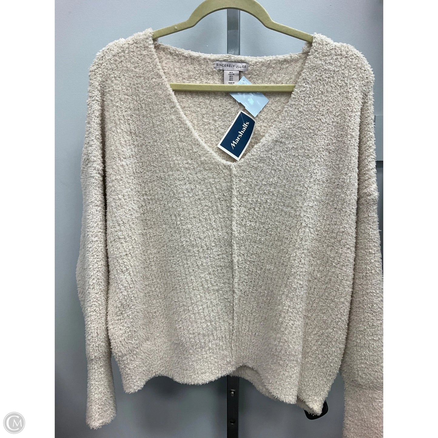 Sweater By Sincerely Jules In Cream, Size: L