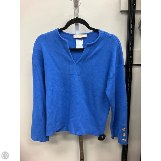 Sweater By Loft In Blue, Size: M