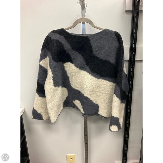 Sweater By Vici In Black & Grey, Size: M
