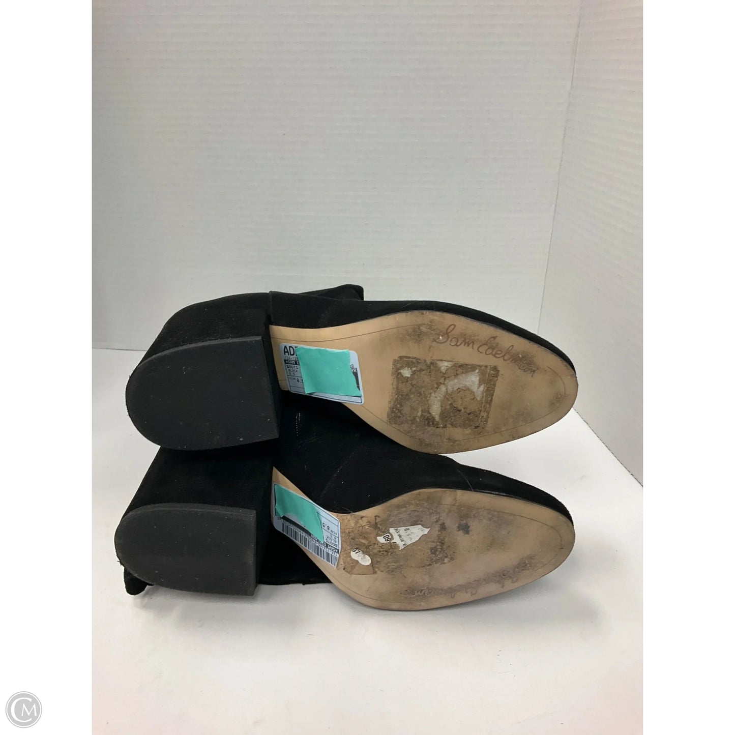 Boots Knee Heels By Sam Edelman In Black, Size: 8.5