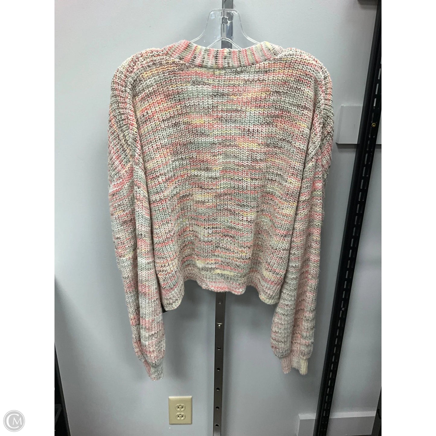 Sweater Cardigan By Its Our Time In Multi-colored, Size: Xl