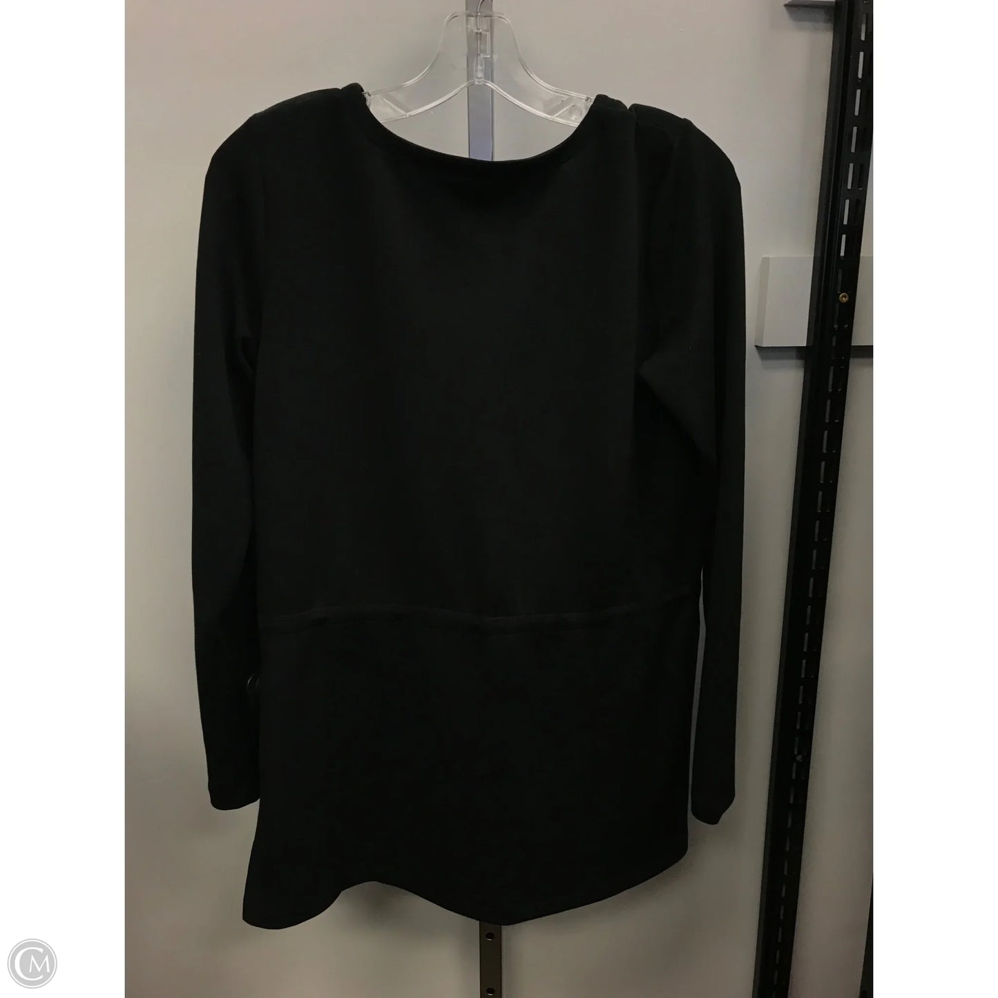 Top Long Sleeve By Talbots In Black, Size: S