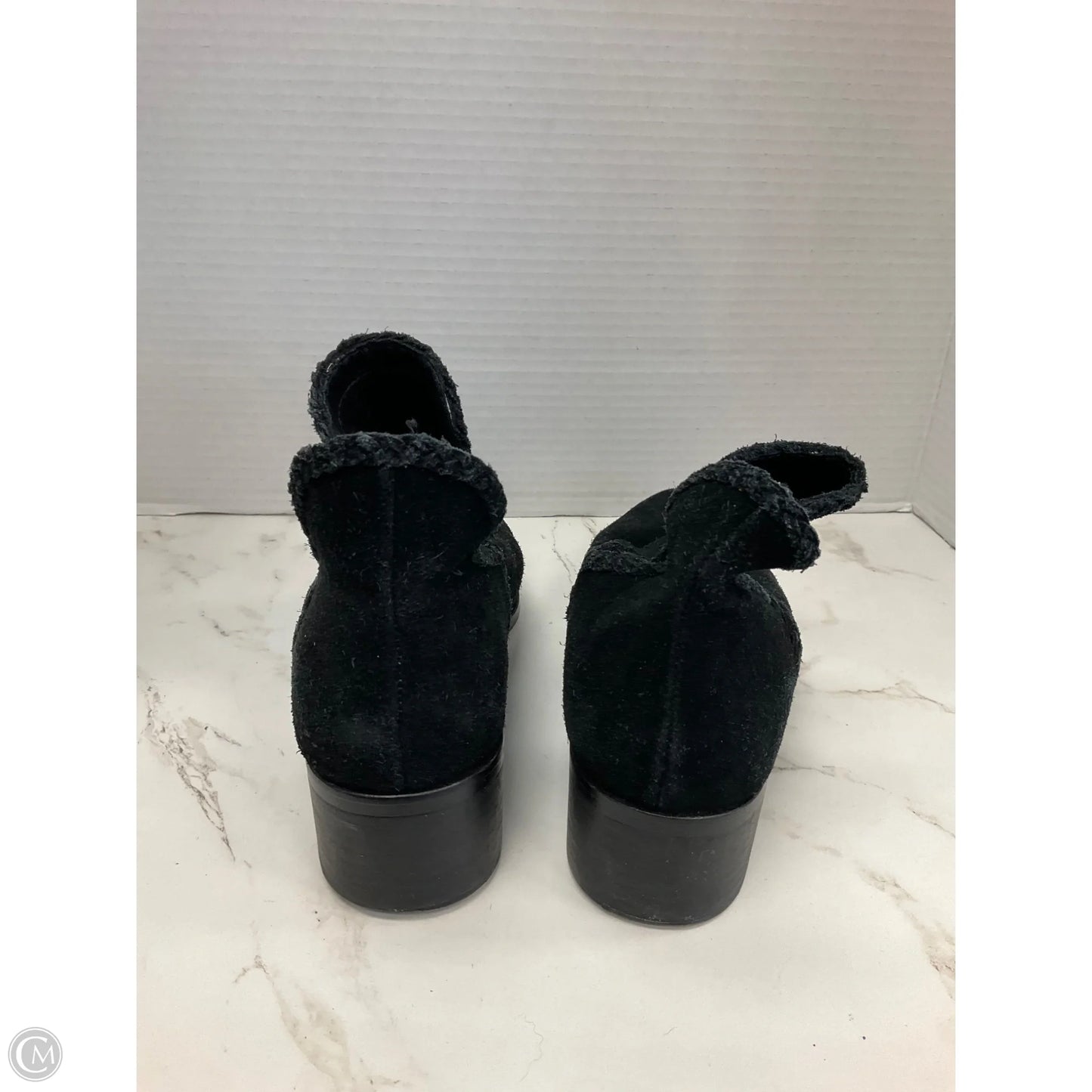 Boots Ankle Heels By Lucky Brand In Black, Size: 8