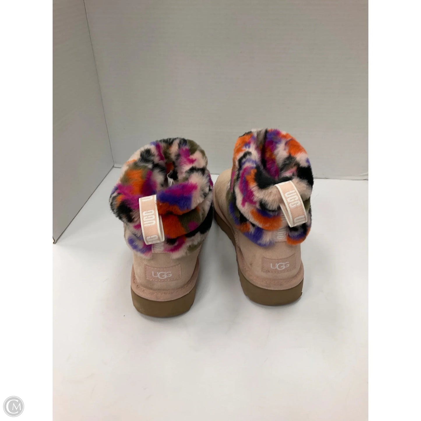 Boots Designer By Ugg In Pink, Size: 7