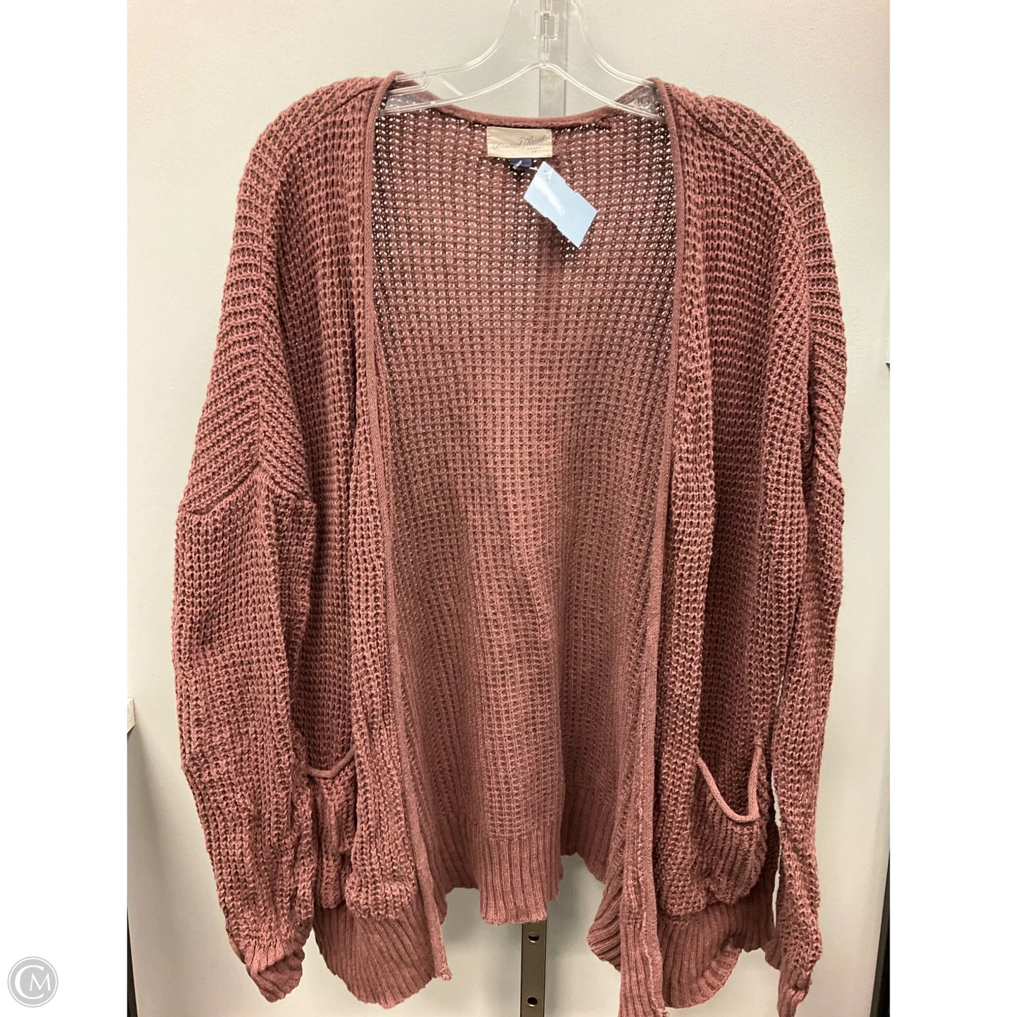 Sweater Cardigan By Universal Thread In Brown, Size: M