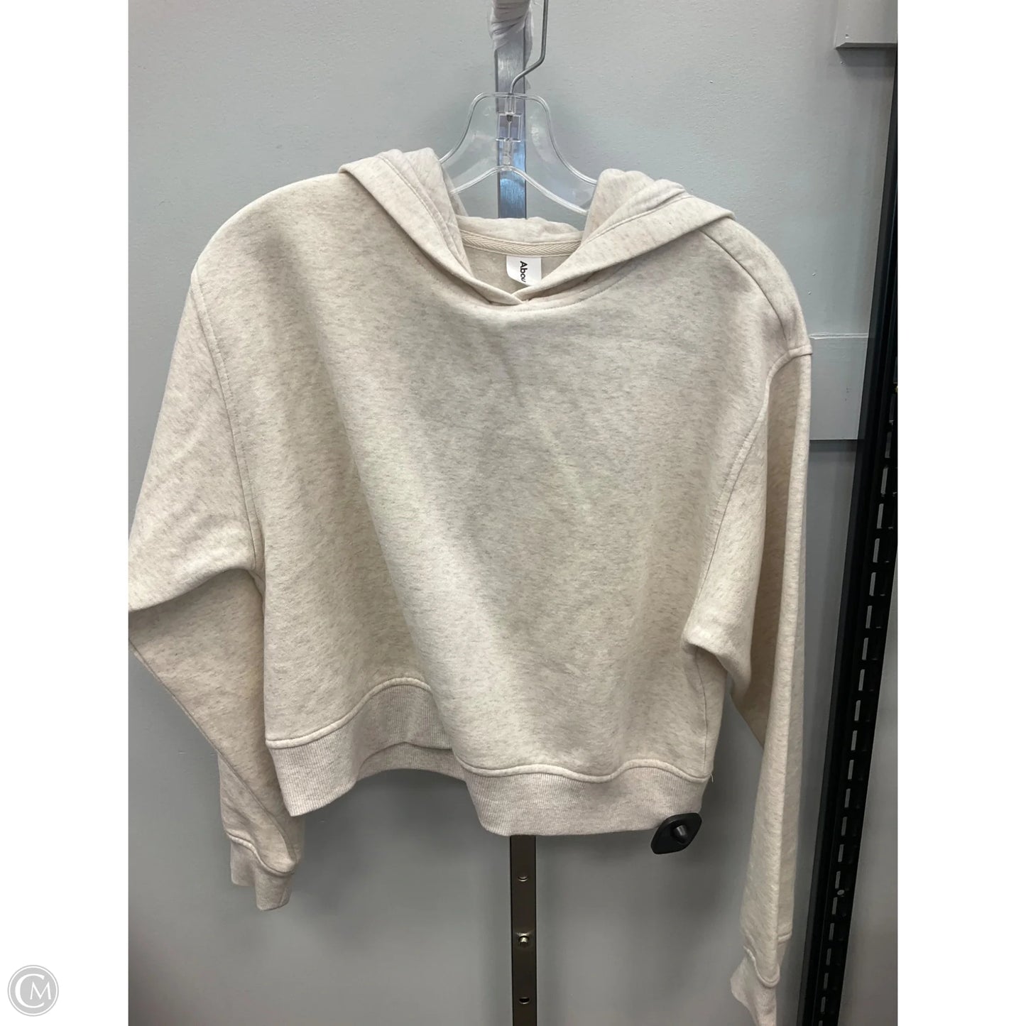 Sweatshirt Hoodie By Abound In Cream, Size: S