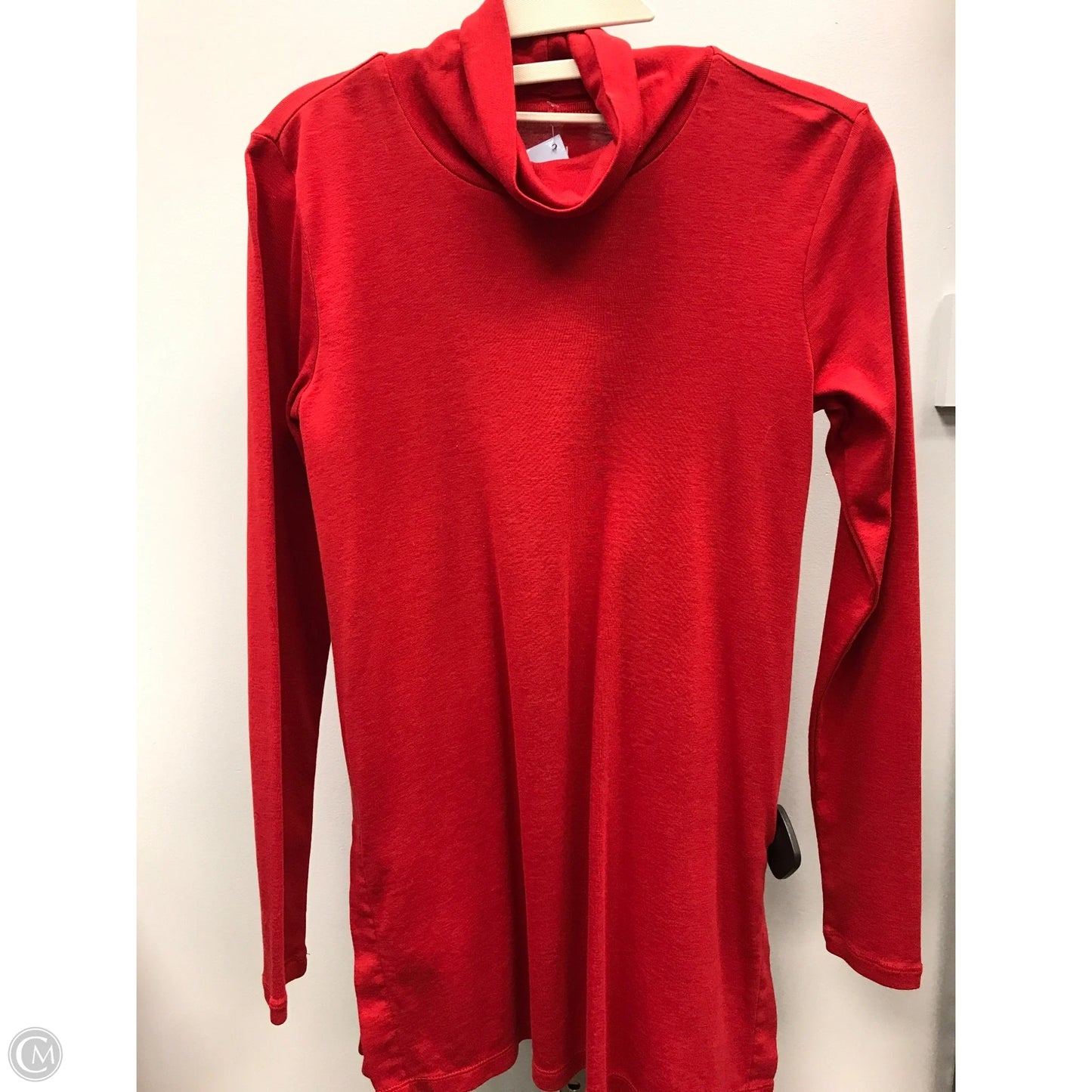 Top Long Sleeve By J. Jill In Red, Size: Xs