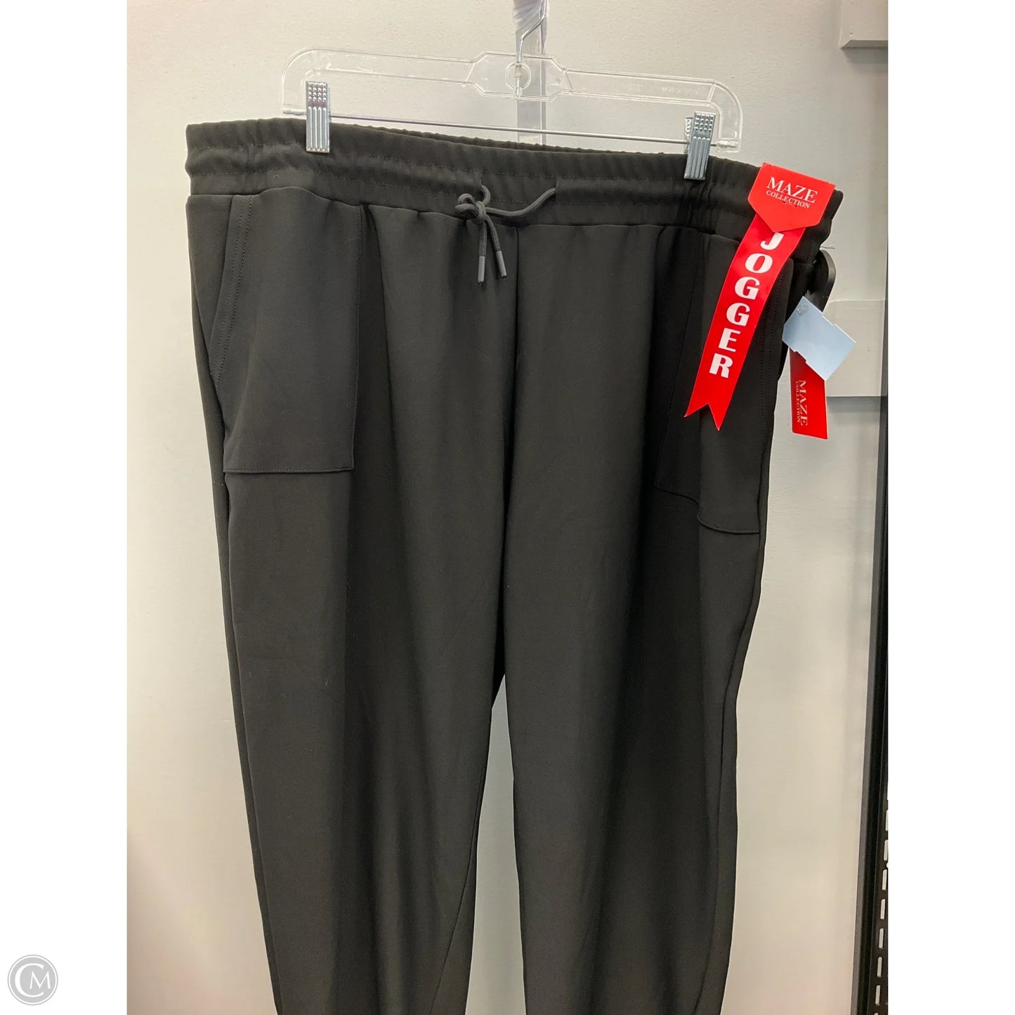 Pants Joggers By Maze In Black, Size: 3x