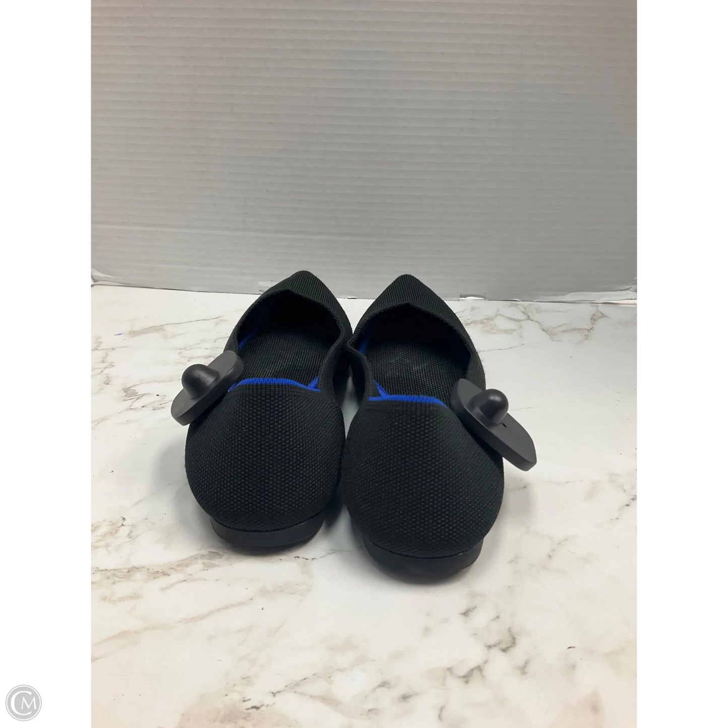 Shoes Flats By Rothys In Black, Size: 9.5