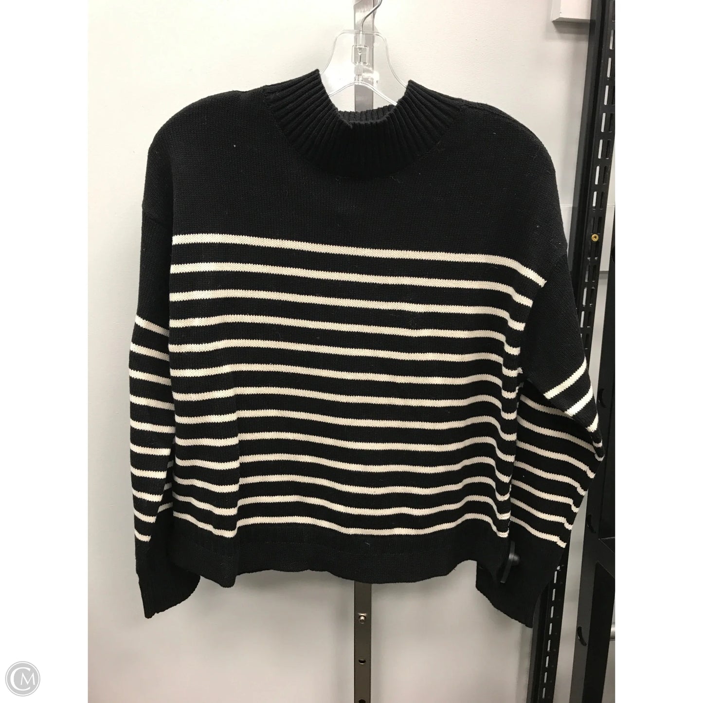 Sweater By Nautica In Black, Size: M