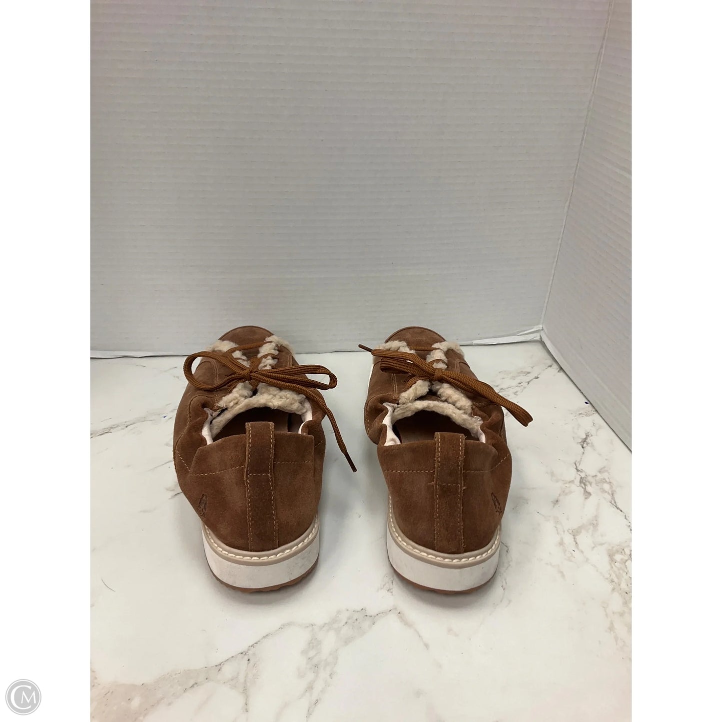 Shoes Sneakers By Hush Puppies In Brown, Size: 10