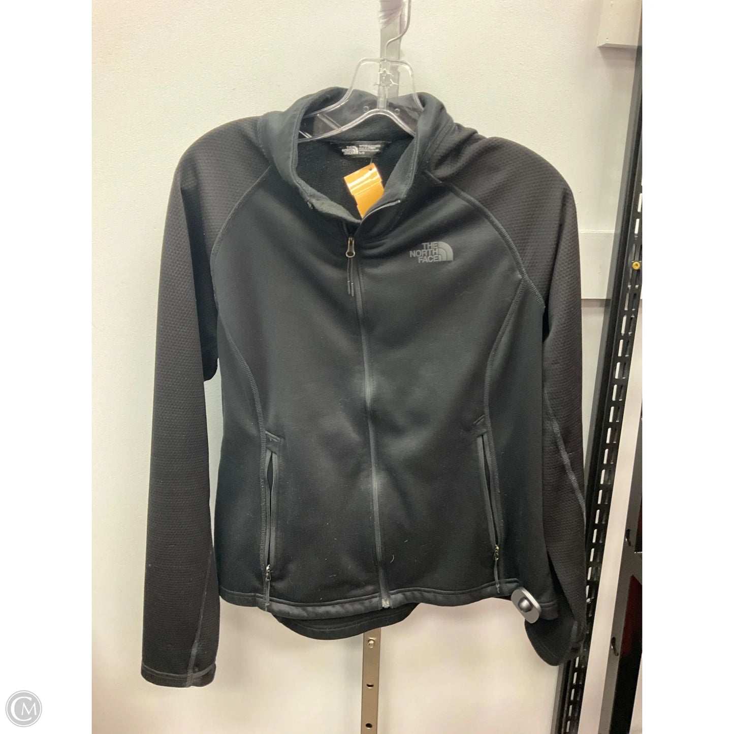 Athletic Jacket By The North Face In Black, Size: L