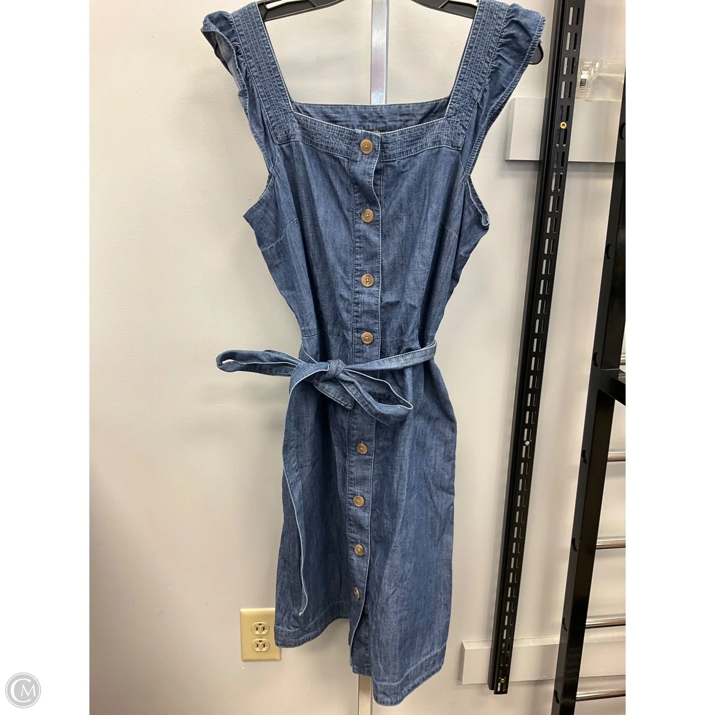 Dress Casual Short By Talbots In Blue Denim, Size: 12p