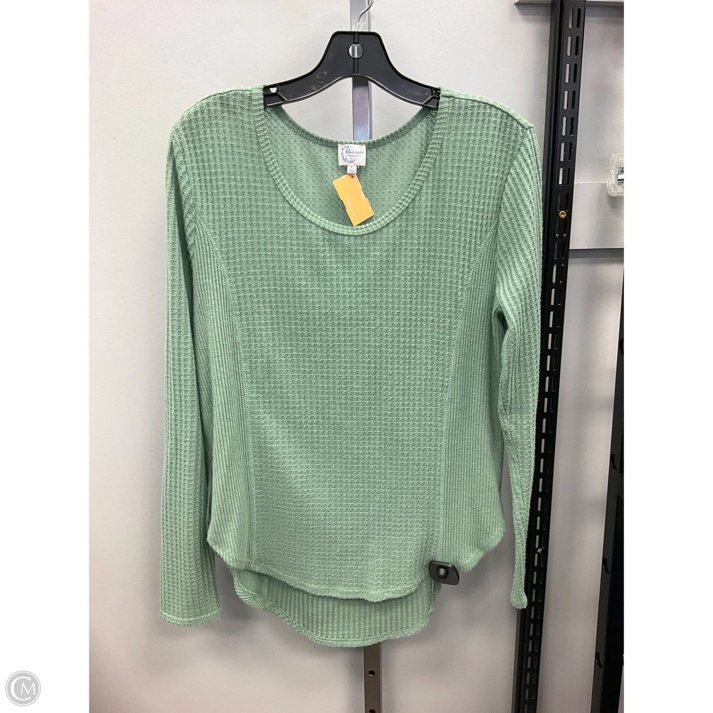 Top Long Sleeve By Blue Rain In Green, Size: L