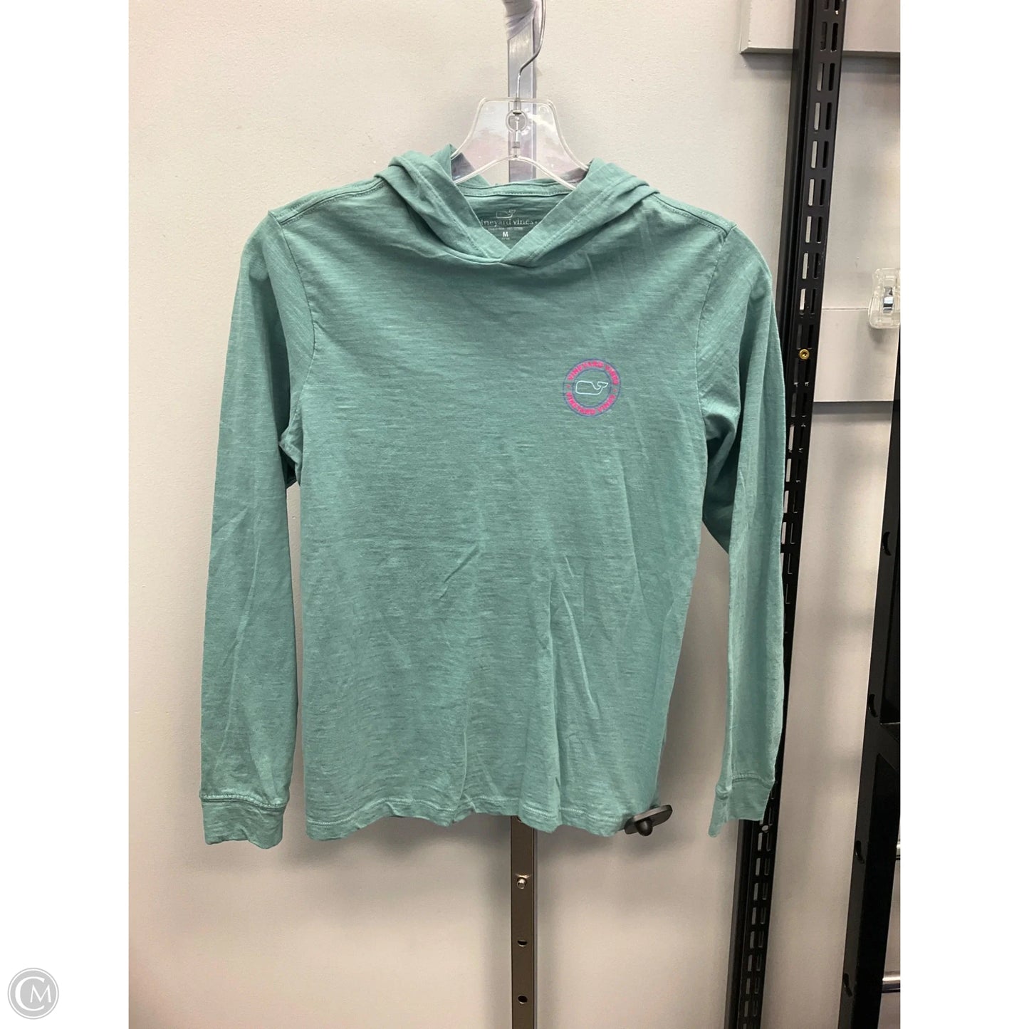 Top Long Sleeve By Vineyard Vines In Green, Size: M