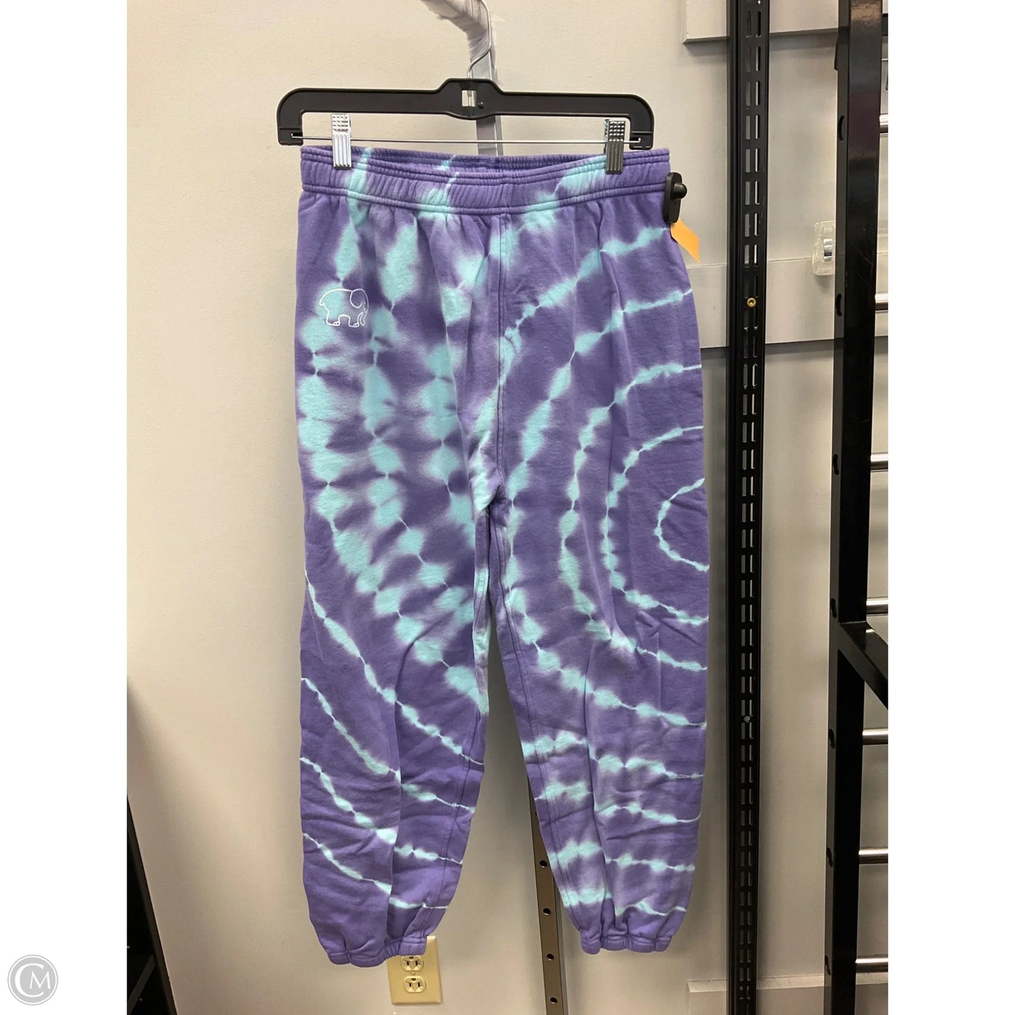 Athletic Pants By Ivory Ella In Tie Dye Print, Size: L