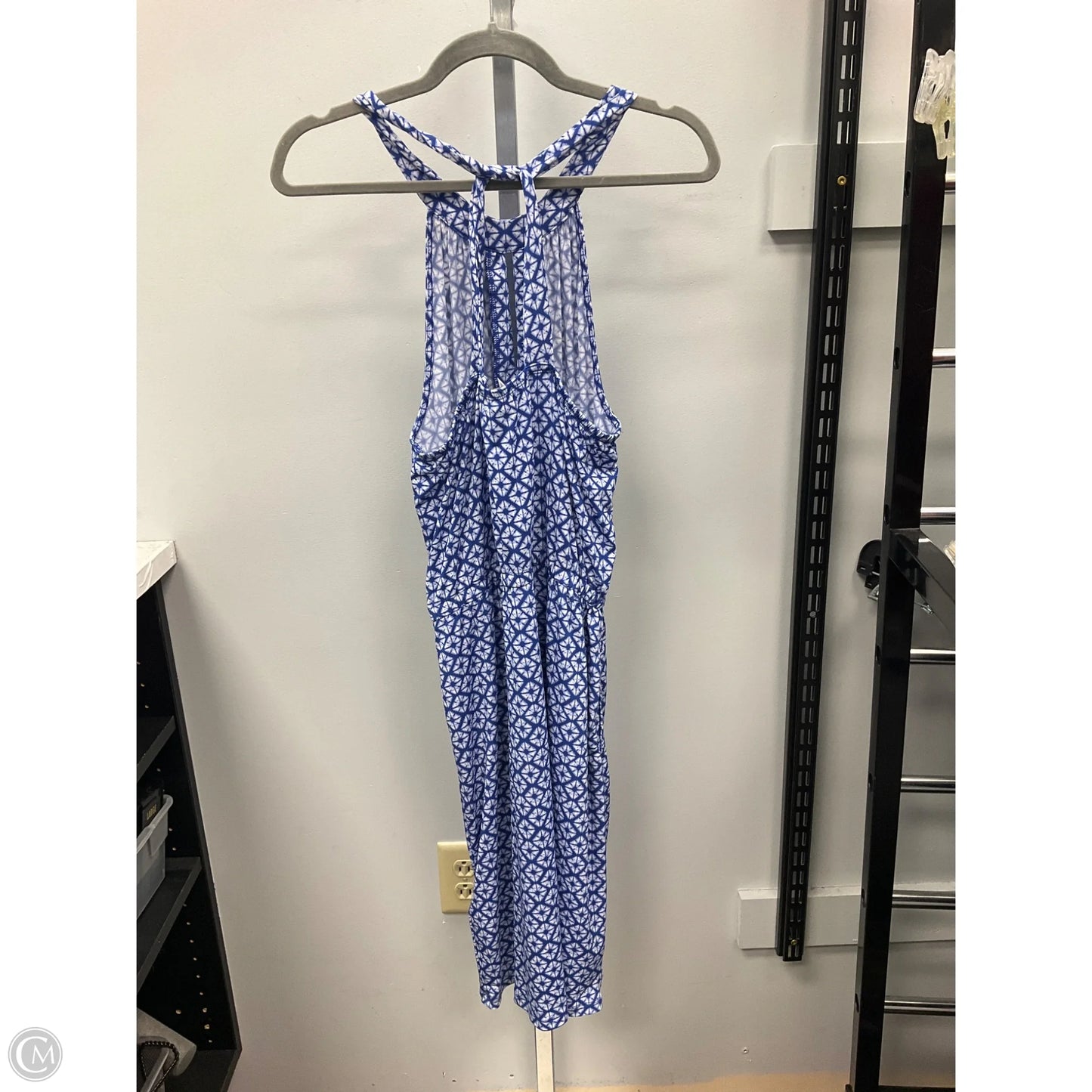 Dress Casual Short By Banana Republic In Blue, Size: M