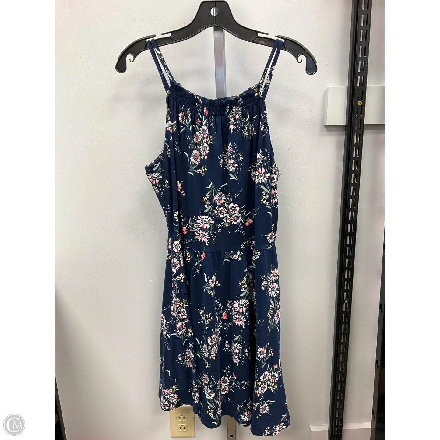 Dress Casual Short By Nine Britton In Floral Print, Size: L
