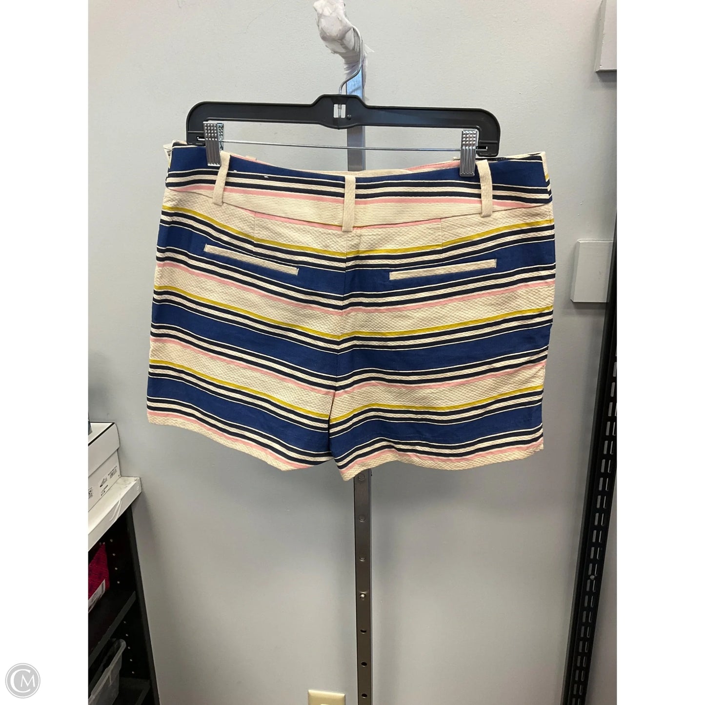 Shorts By Loft In Striped Pattern, Size: 10