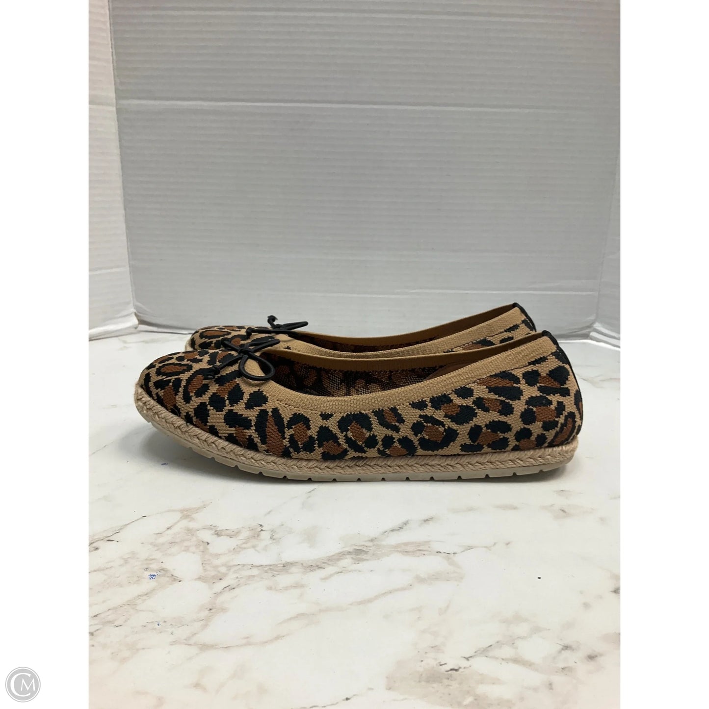 Shoes Flats By Kelly And Katie In Animal Print, Size: 9