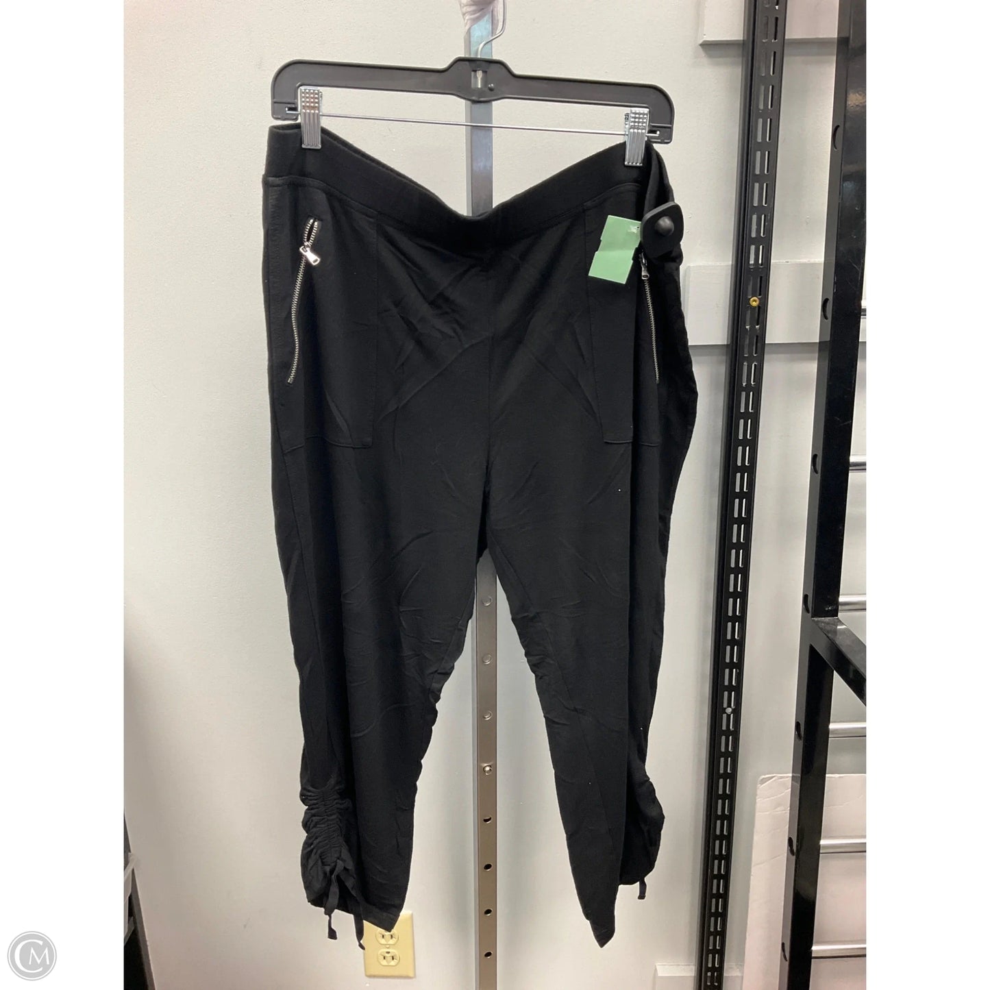 Pants Lounge By Susan Graver In Black, Size: Xl