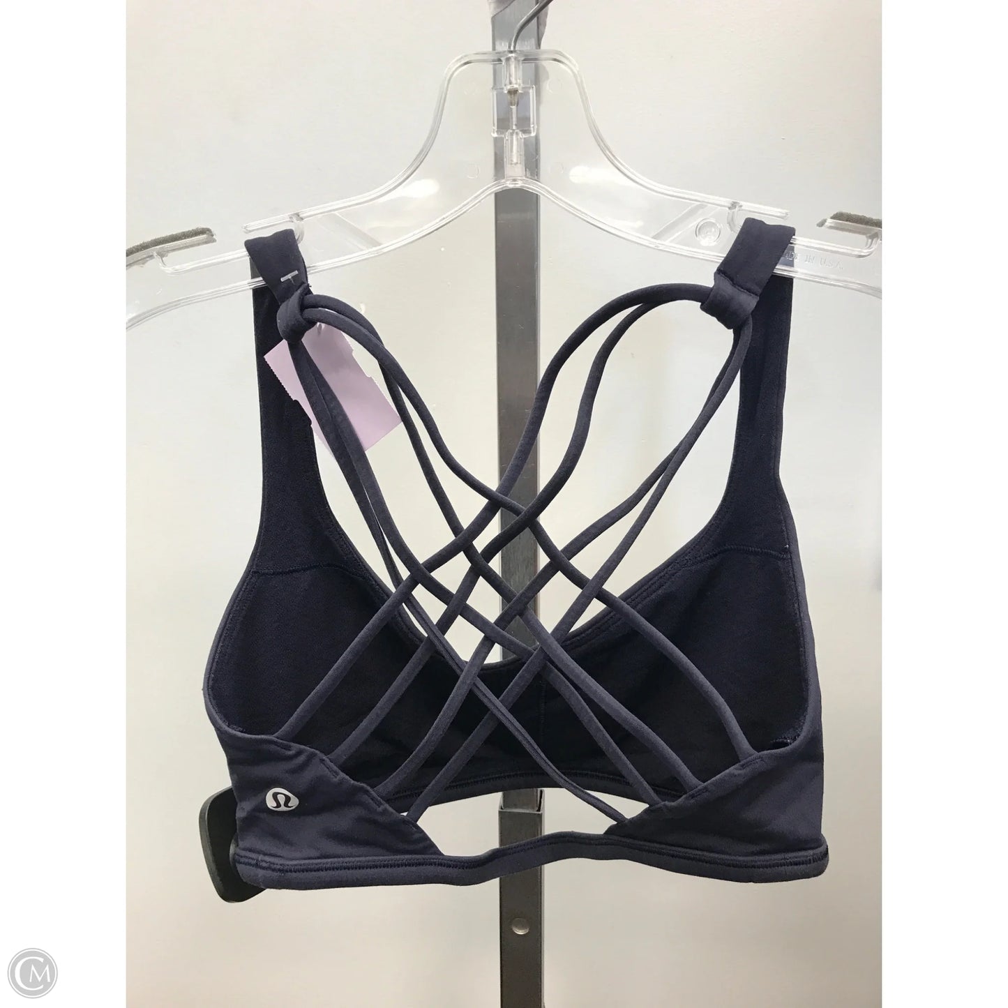 Athletic Bra By Lululemon In Navy, Size: 6
