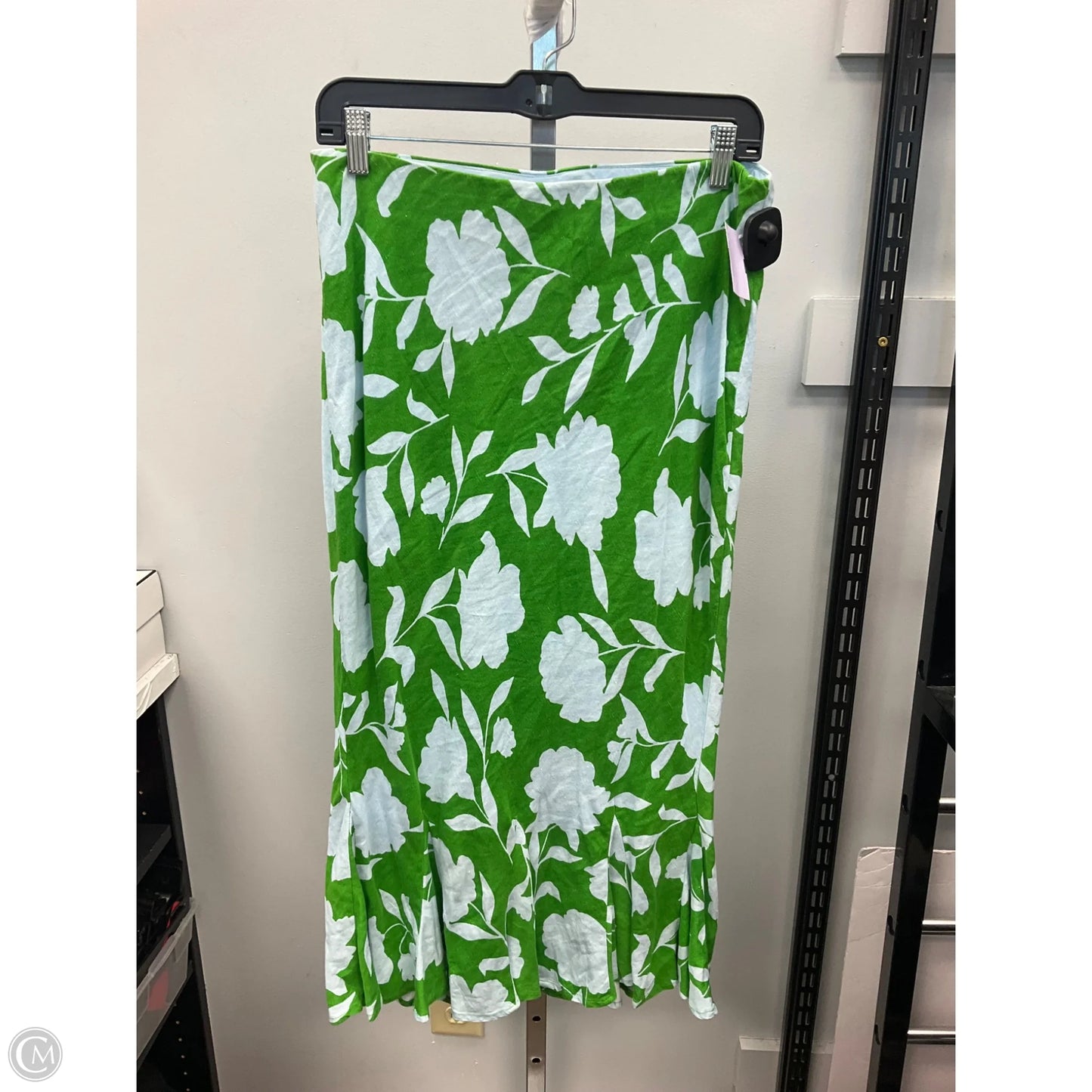 Skirt Designer By Kate Spade In Green, Size: M