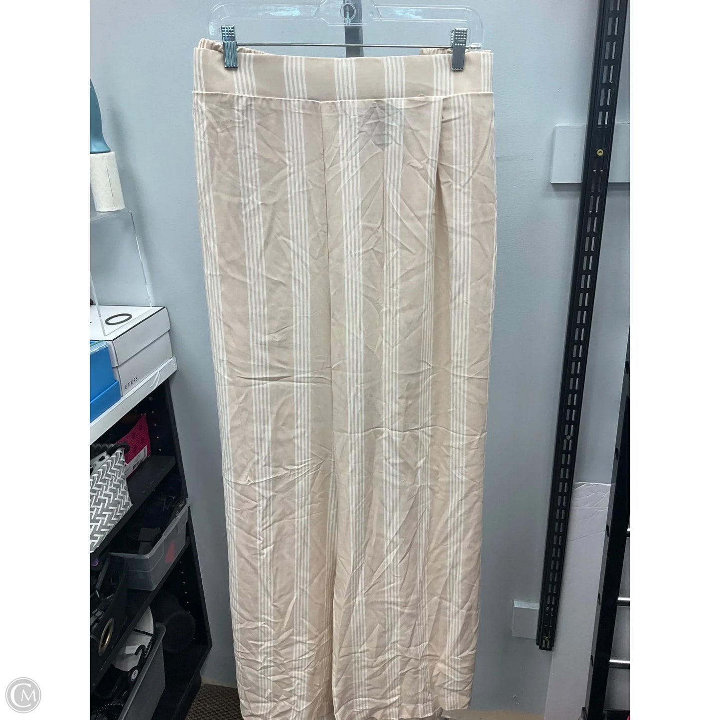 Pants Wide Leg By Torrid In Beige, Size: 5x