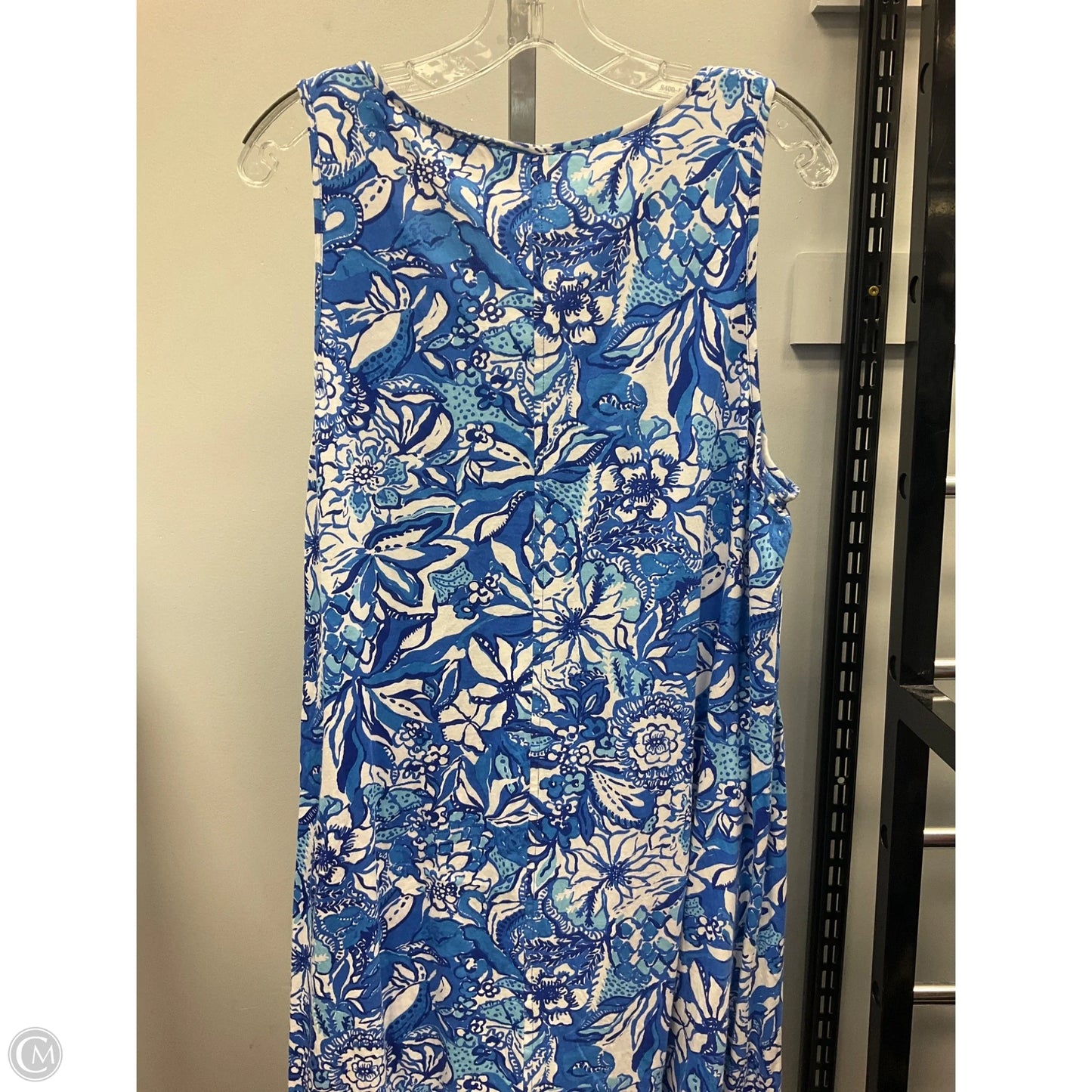 Dress Designer By Lilly Pulitzer In Blue, Size: Xl