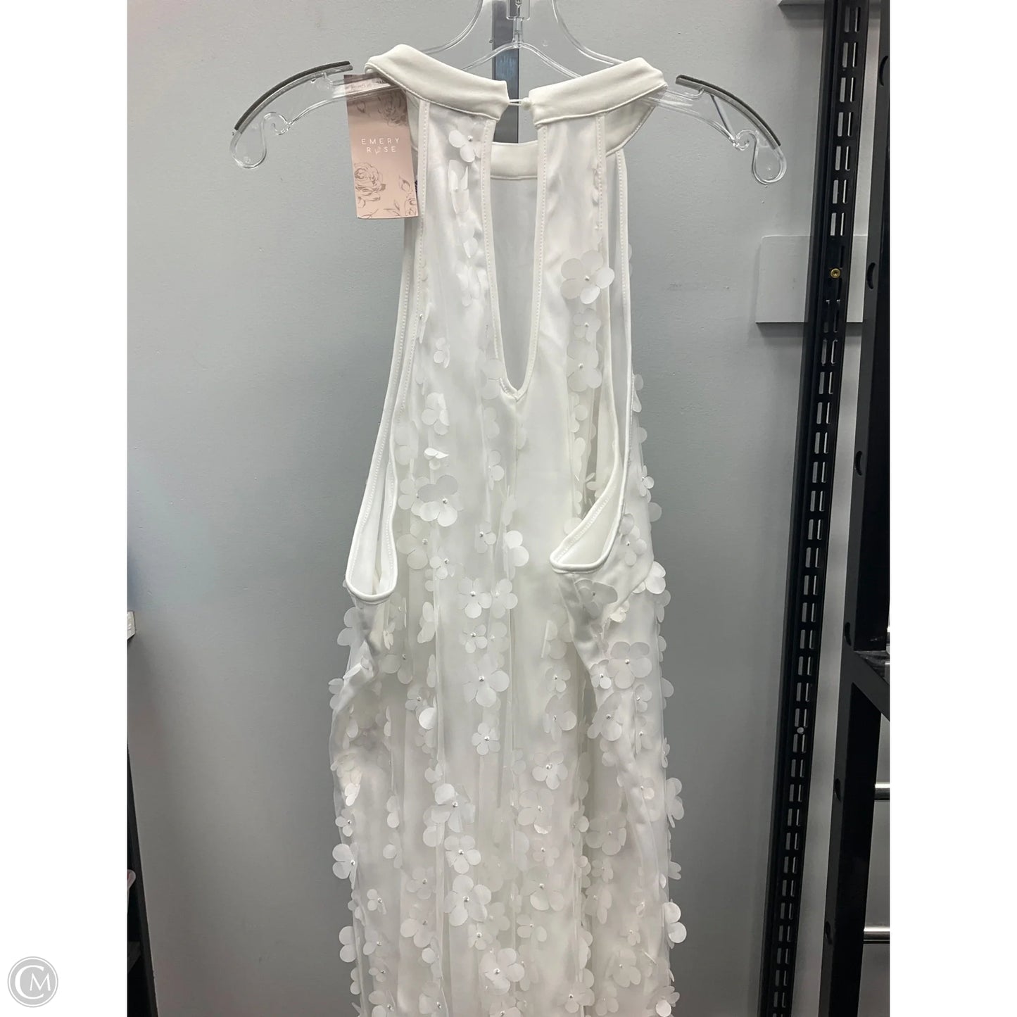 Dress Party Short By Emery Rose In White, Size: 3x