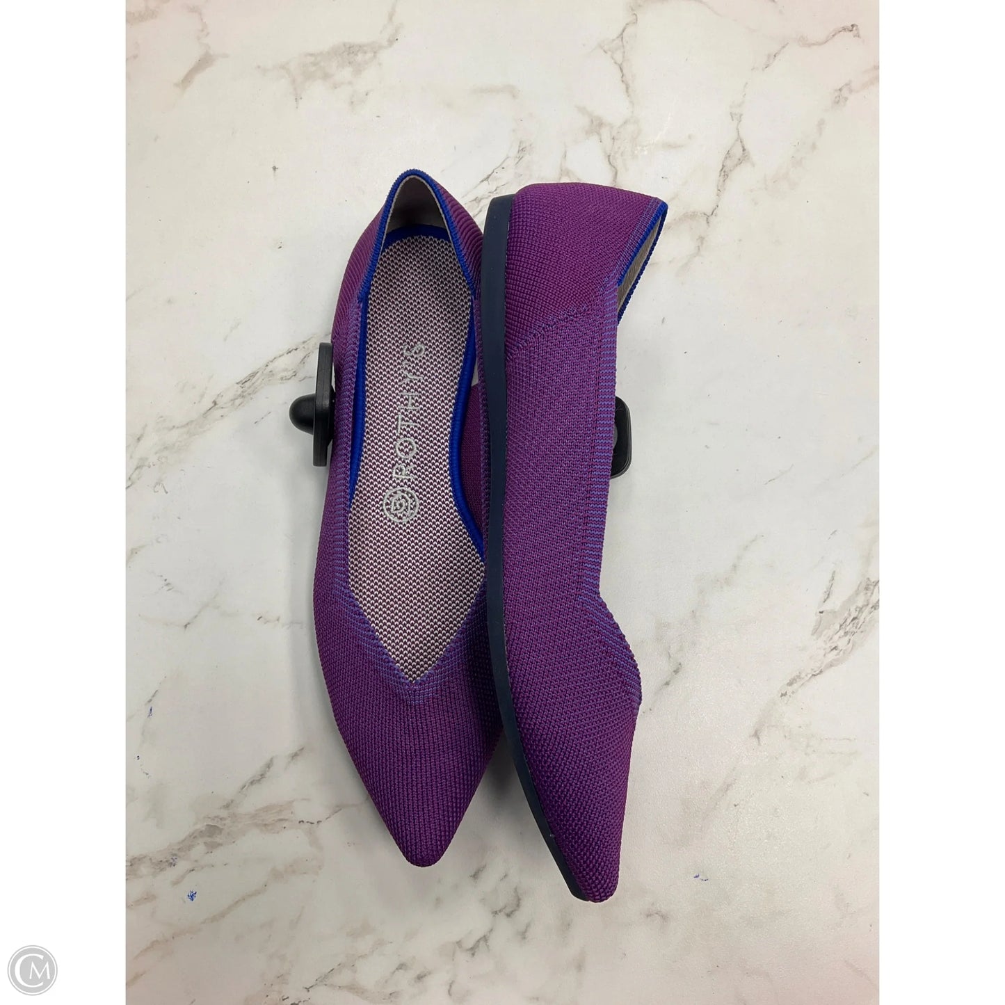 Shoes Flats By Rothys In Purple, Size: 8.5