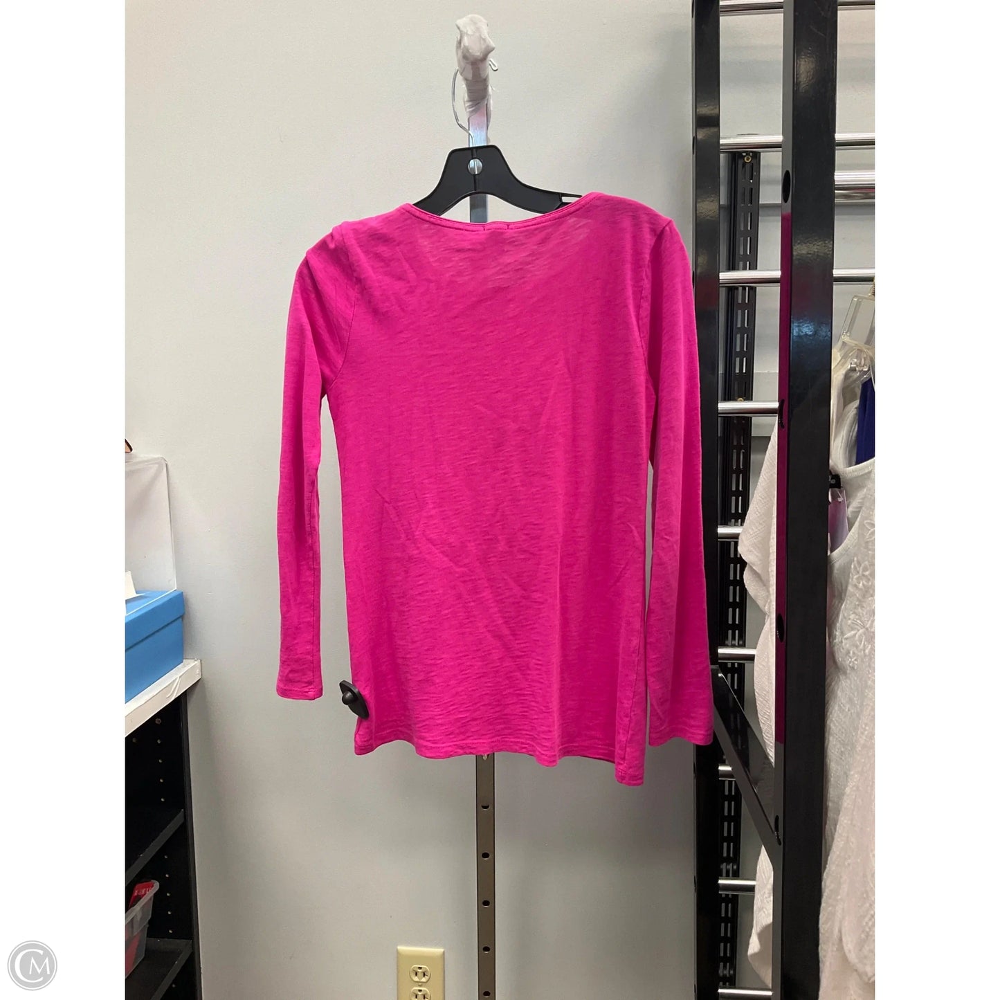 Top Long Sleeve By J. Crew In Pink, Size: S