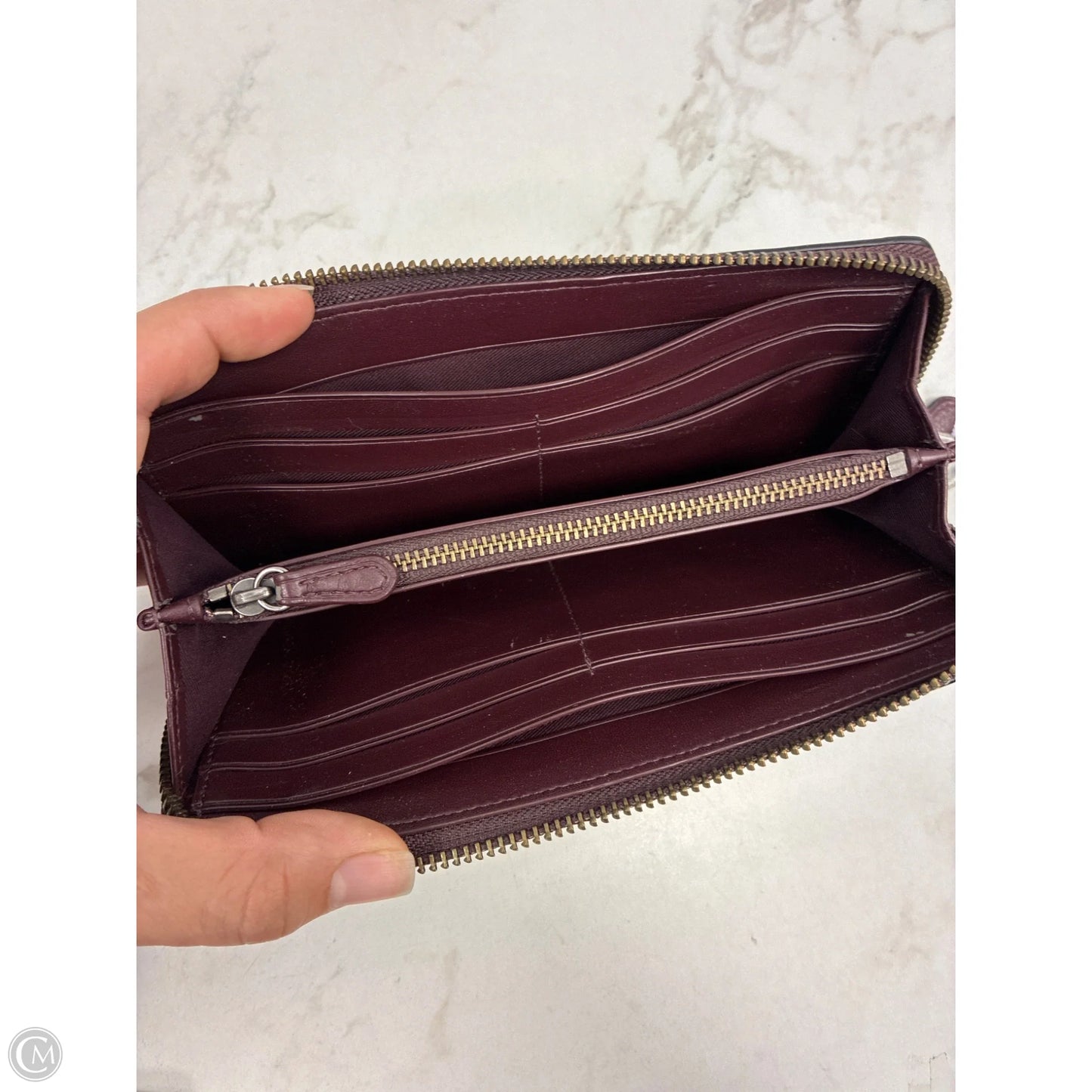 Wallet Designer By Coach, Size: Large