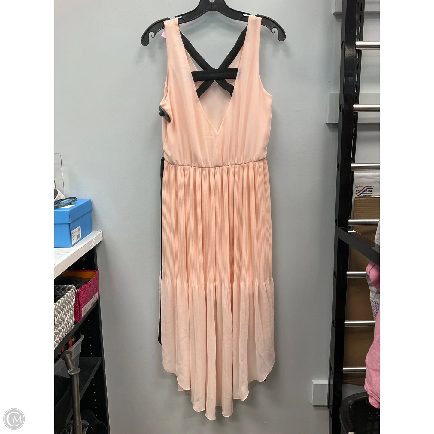 Dress Casual Midi By Lily Rose In Peach, Size: M