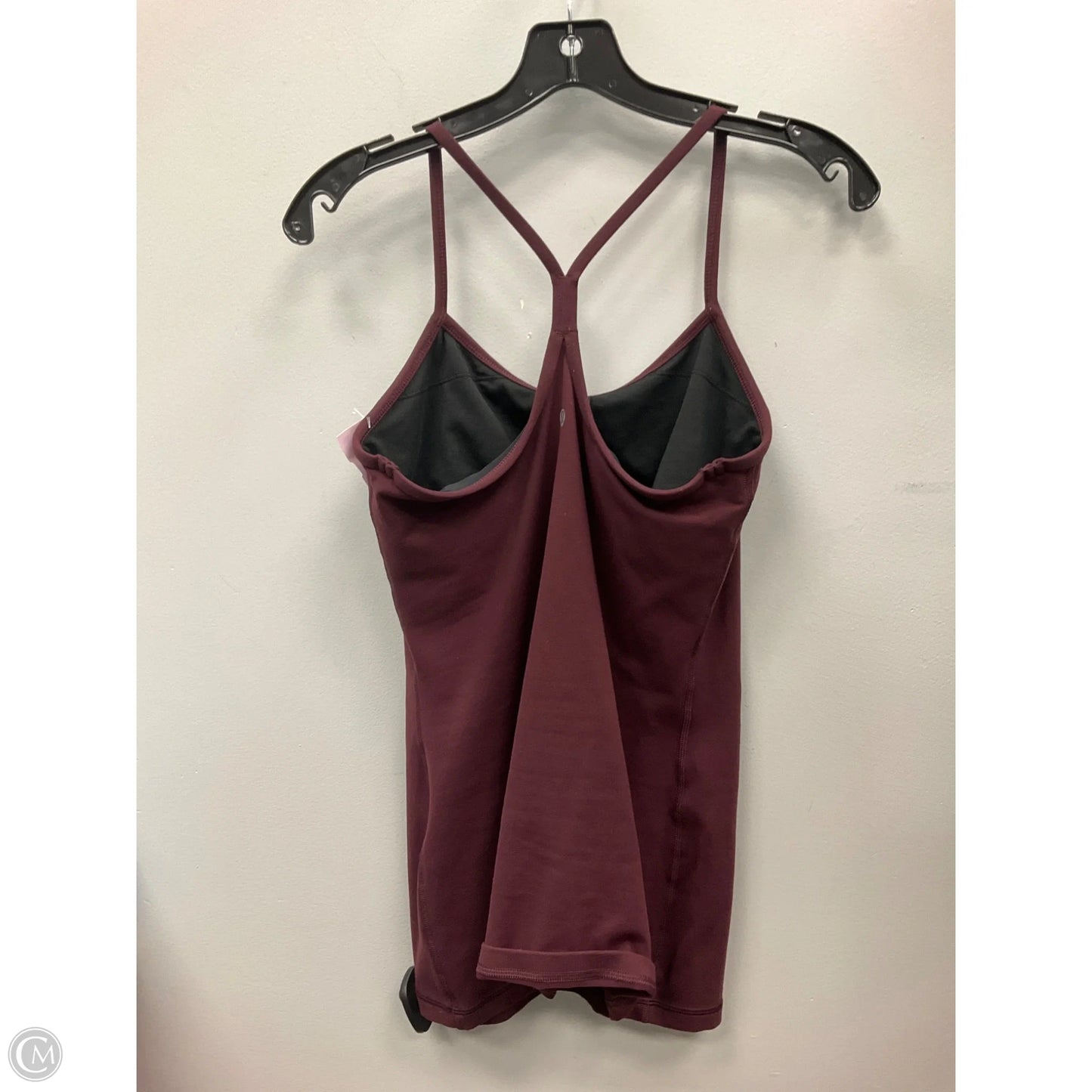 Athletic Tank Top By Lululemon In Maroon, Size: 8