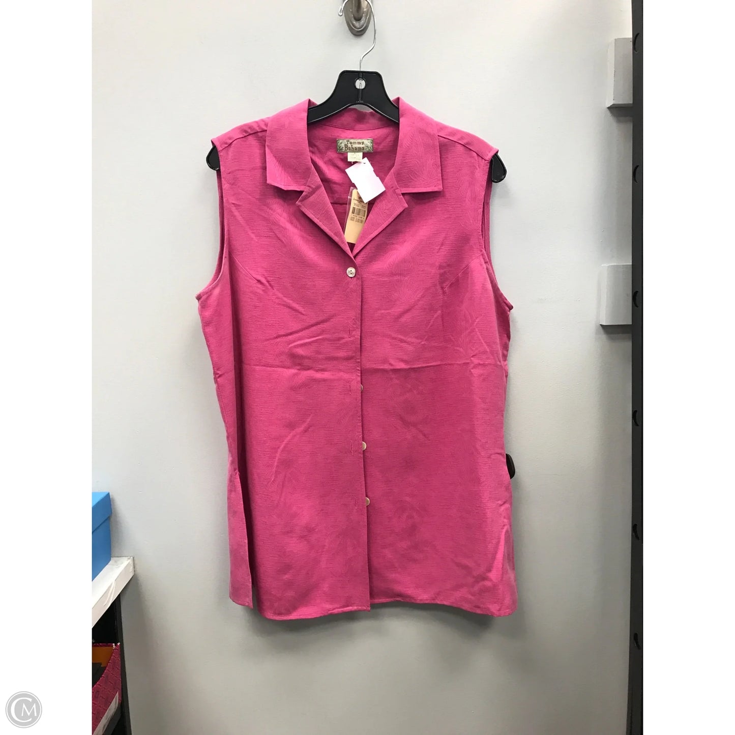 Top Sleeveless By Tommy Bahama In Pink, Size: L