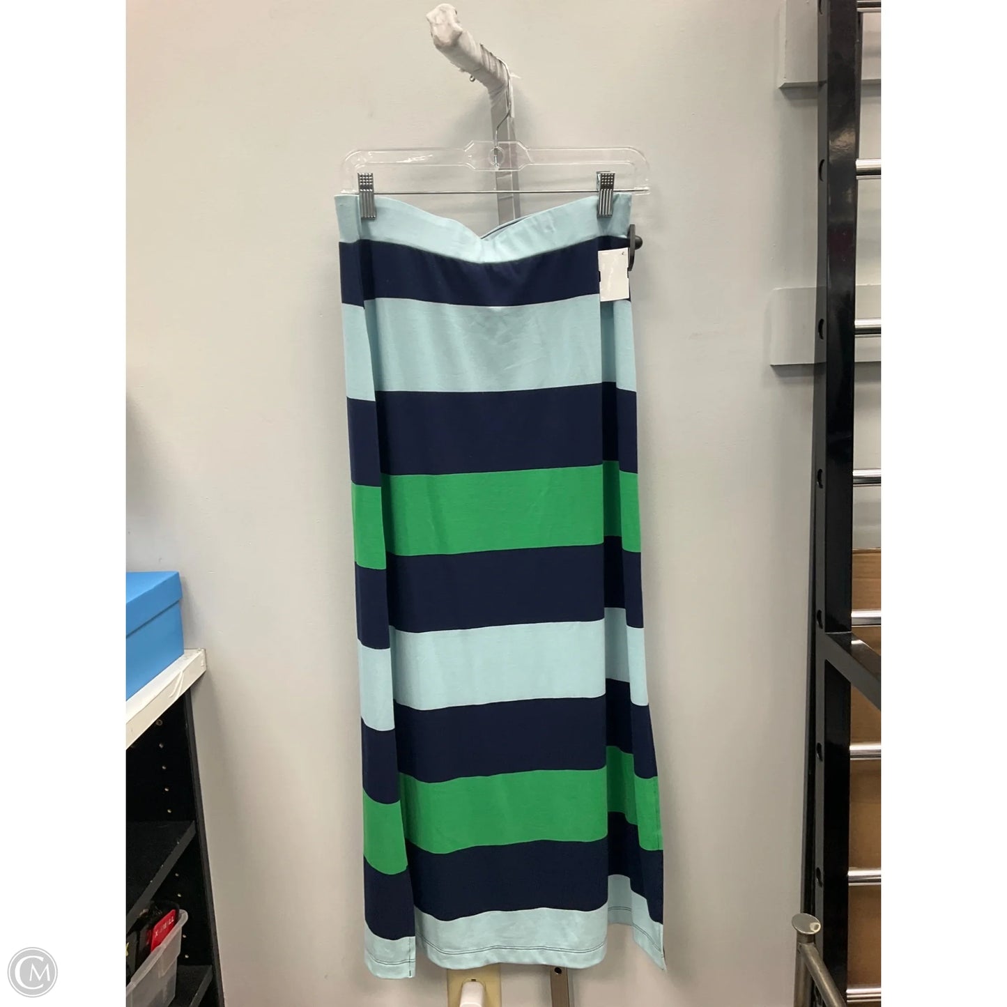 Skirt Maxi By New York And Co In Striped Pattern, Size: S