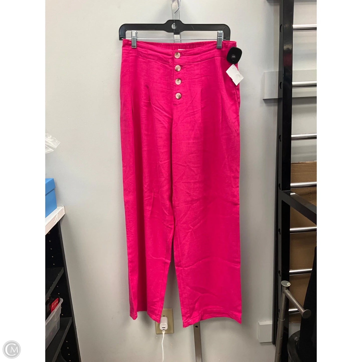 Pants Wide Leg By Sincerely Jules In Pink, Size: S