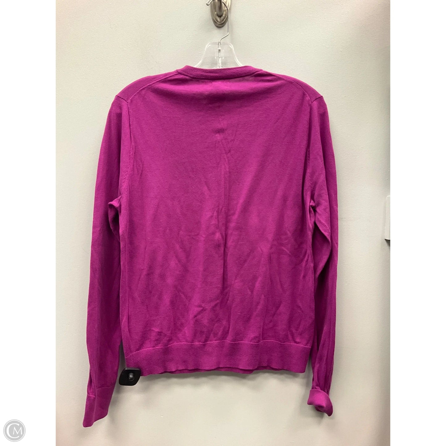 Sweater Cardigan By J. Crew In Pink, Size: L
