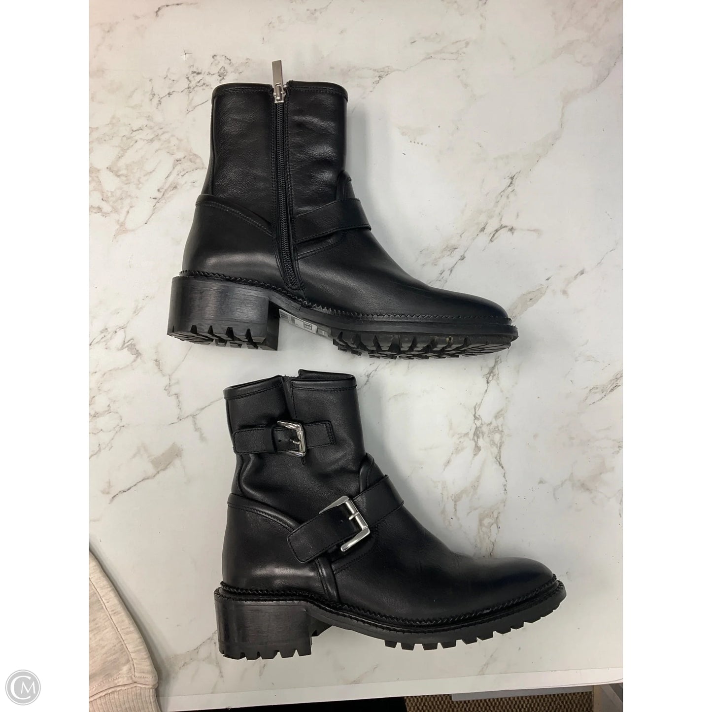 Boots Combat By Aquatalia In Black, Size: 7