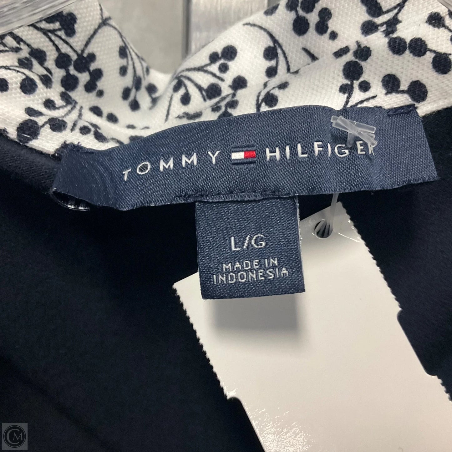 Top Sleeveless By Tommy Hilfiger In Navy, Size: L