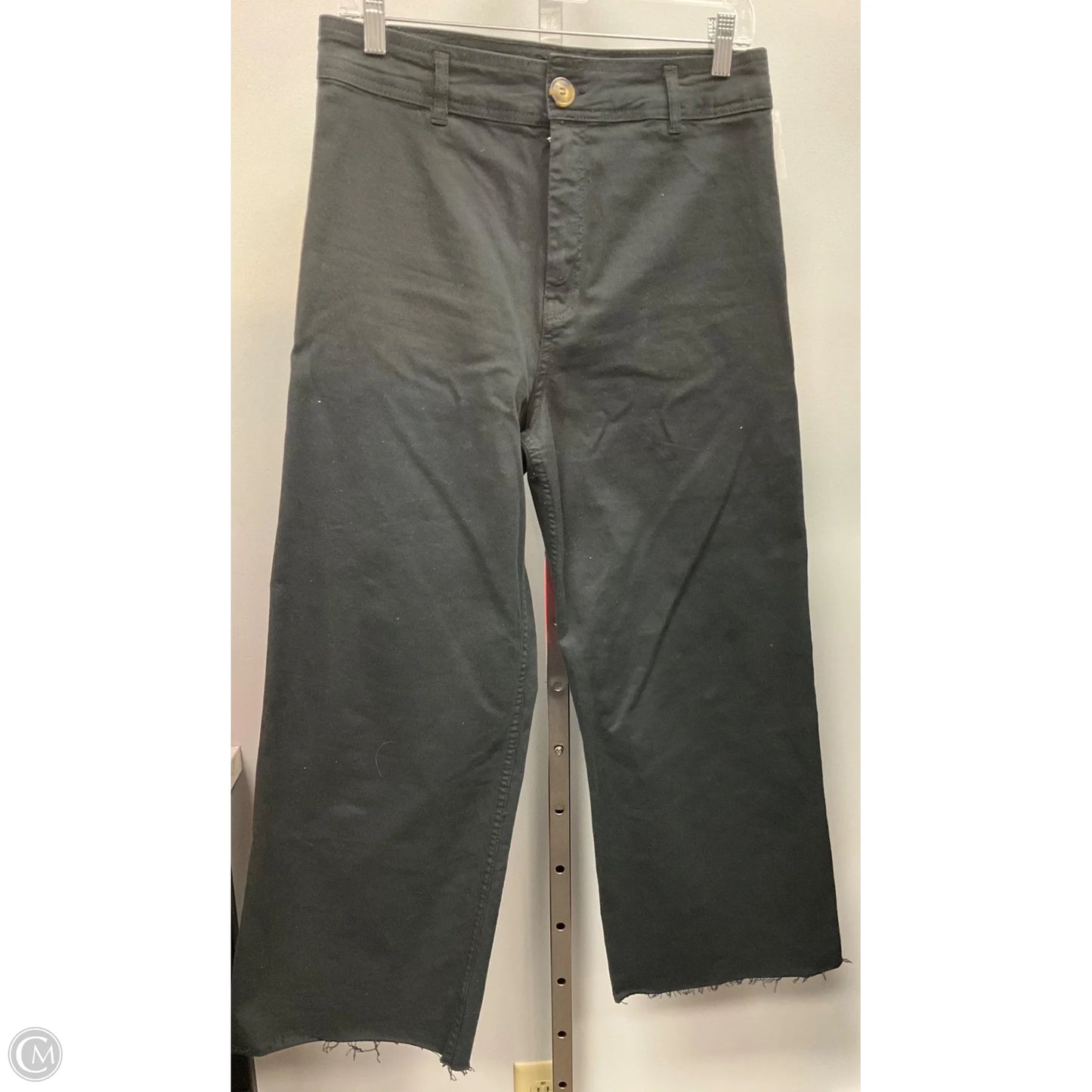 Jeans Cropped By Clothes Mentor In Black, Size: 6