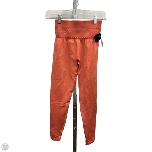 Athletic Leggings By Gym Shark In Copper, Size: S
