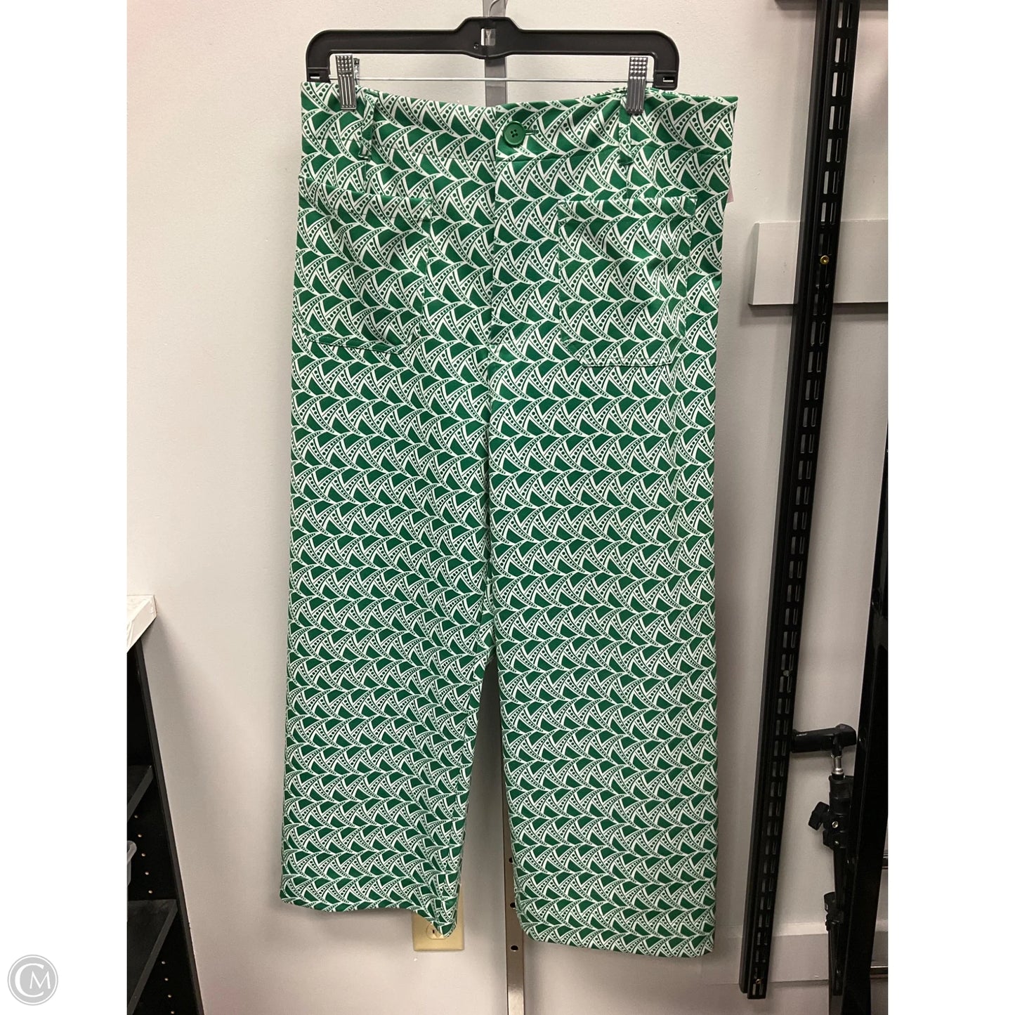 Pants Other By Jones New York In Green & White, Size: 14