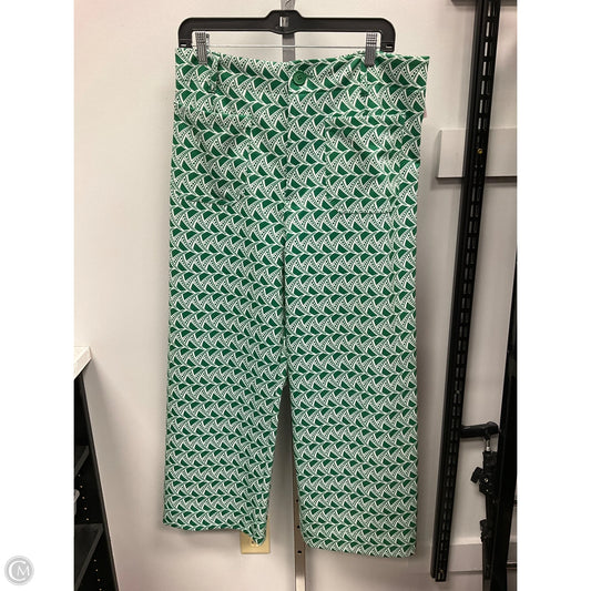 Pants Other By Jones New York In Green & White, Size: 14