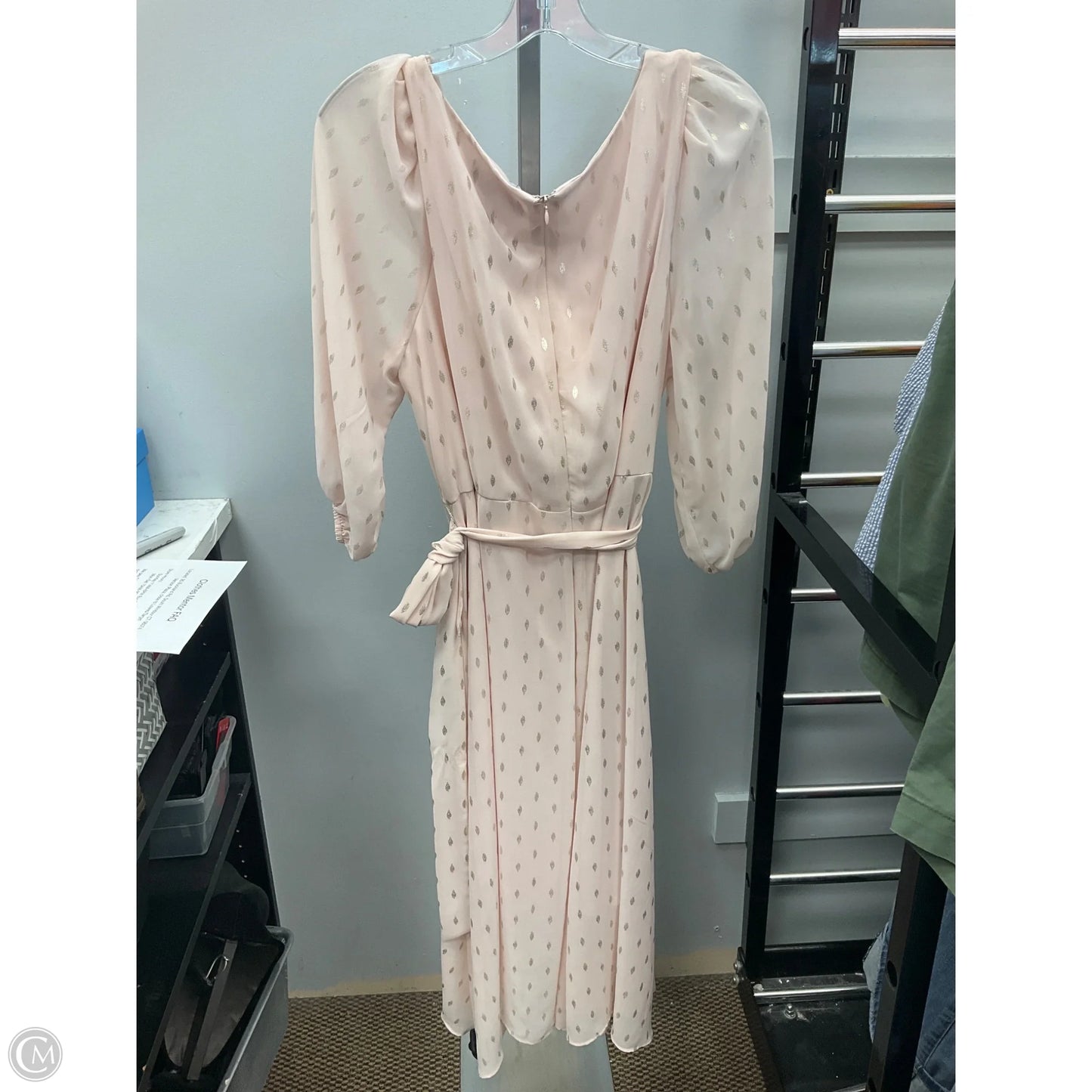 Dress Casual Midi By Dkny In Pink, Size: 16