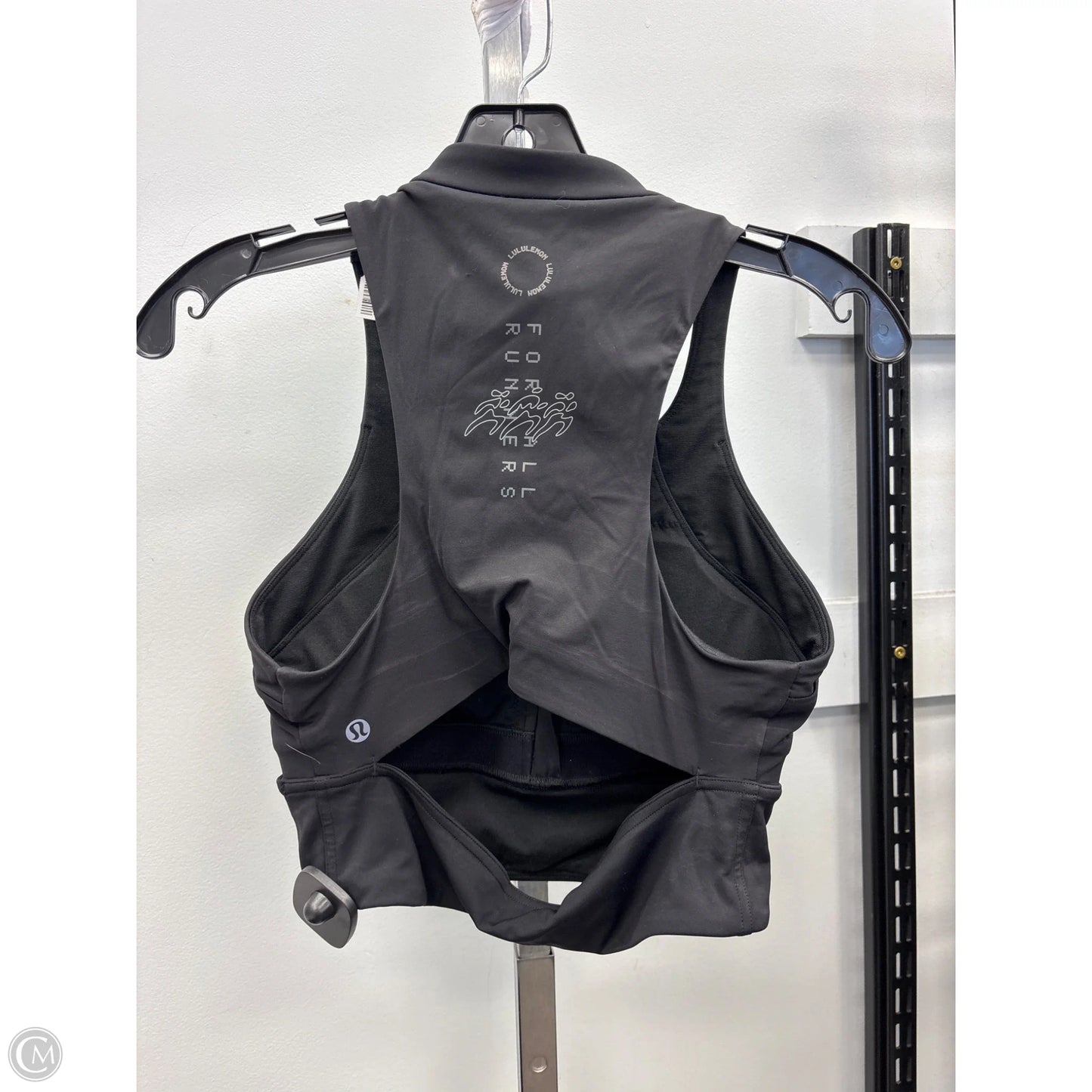 Athletic Bra By Lululemon In Black, Size: 8