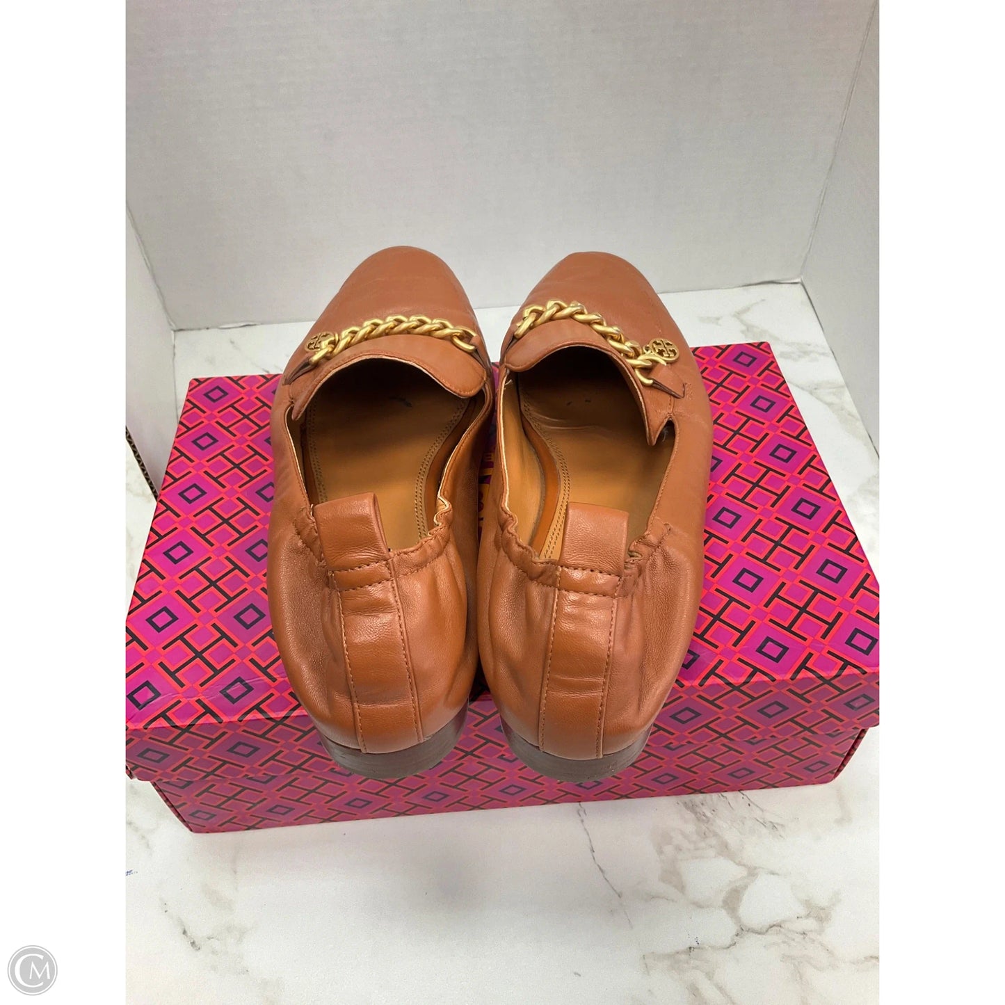 Shoes Designer By Tory Burch In Tan, Size: 10.5
