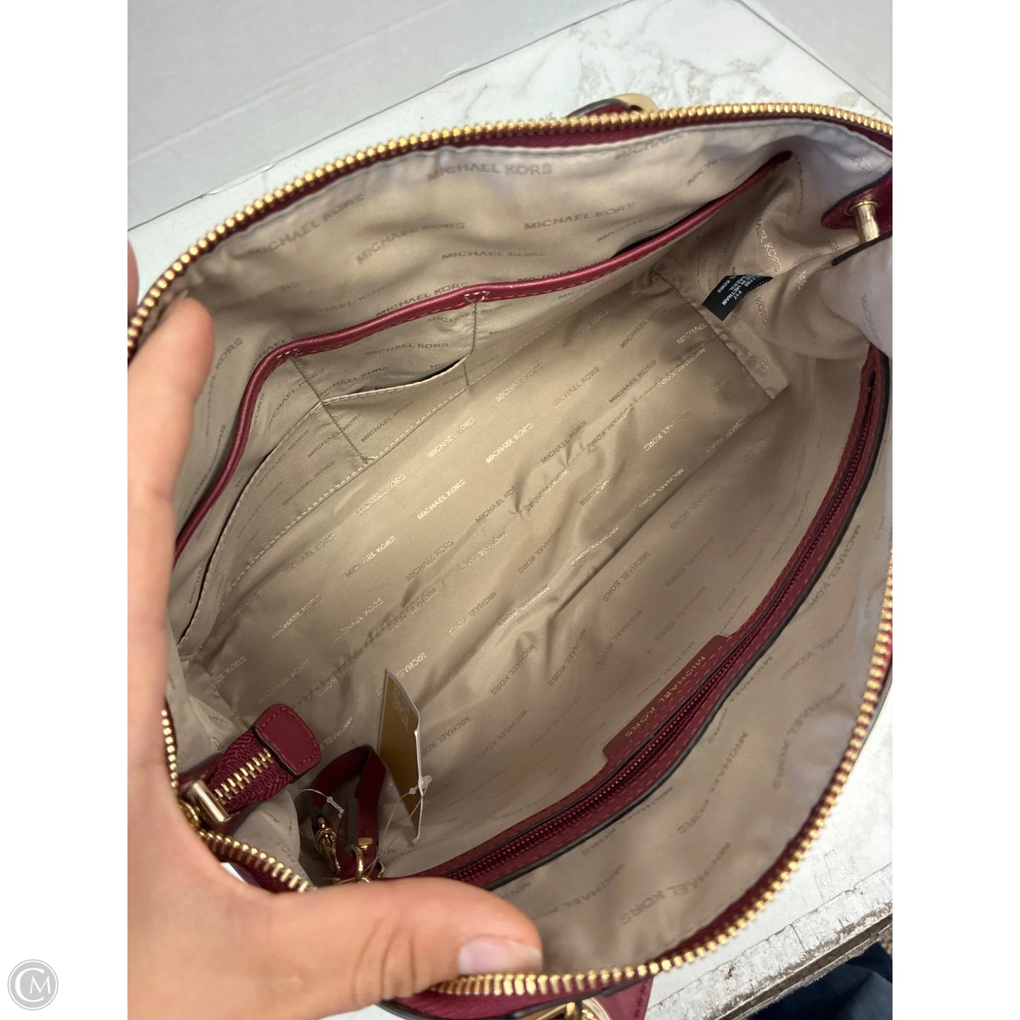 Handbag Designer By Michael Kors, Size: Large